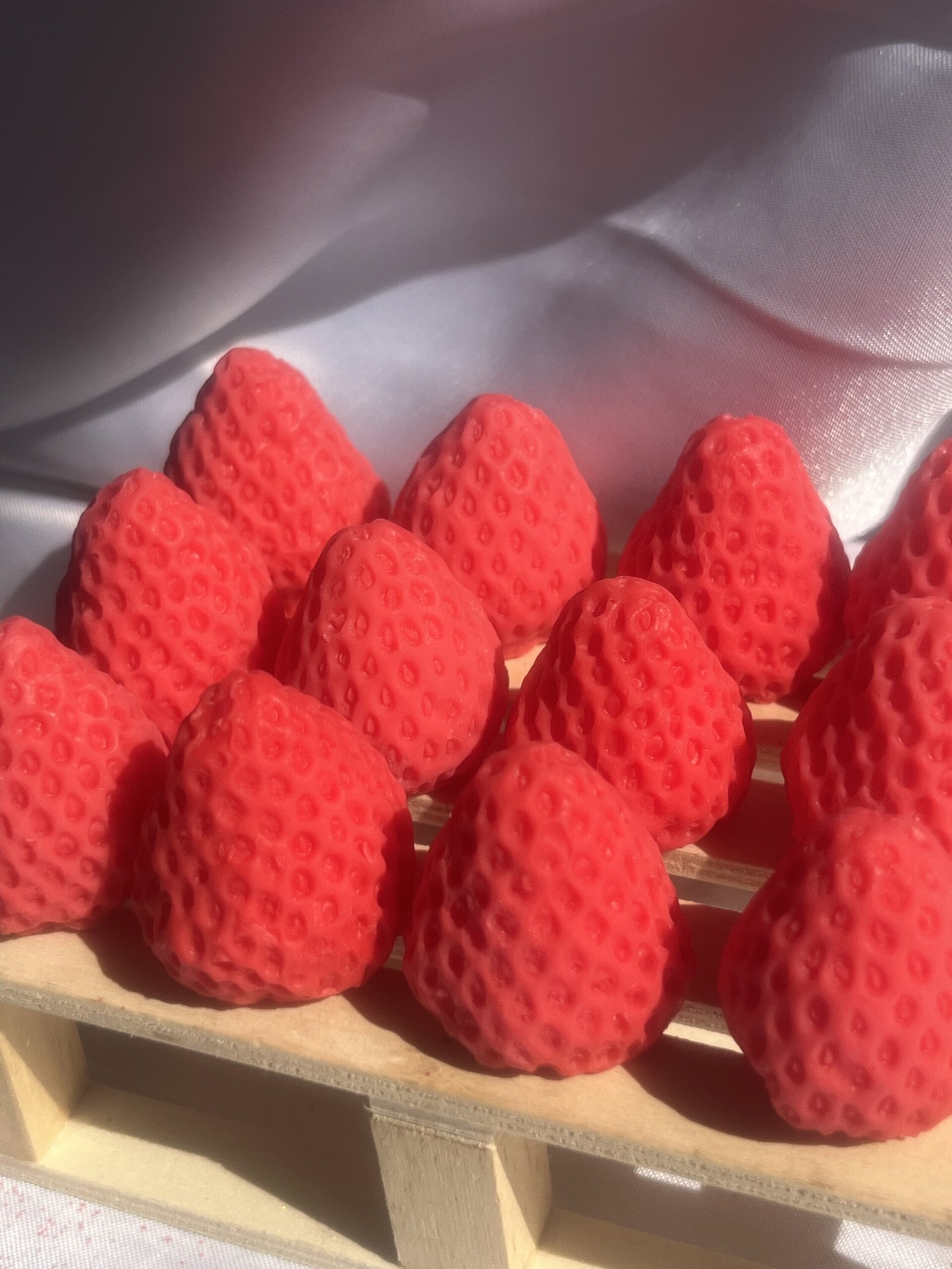 Wax Melt fresas y Nata de cera de soja - 6