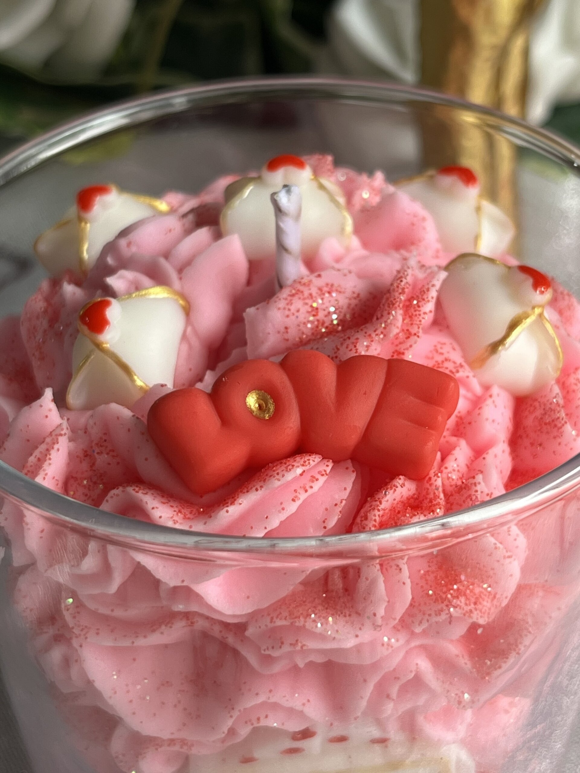 Vela de soja Aromática Cartas de Amor - 2