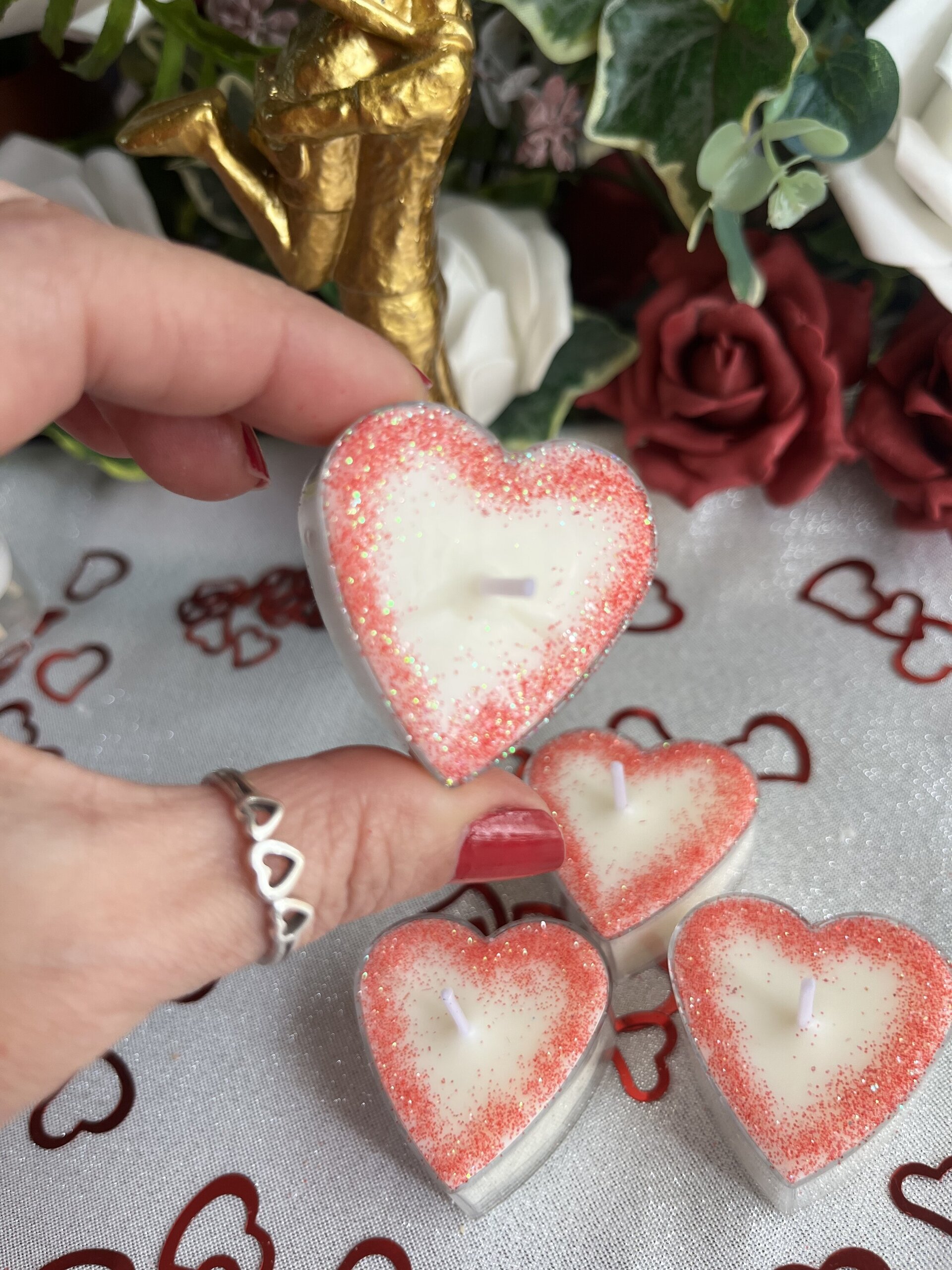 Velas de té CORAZÓN - 2