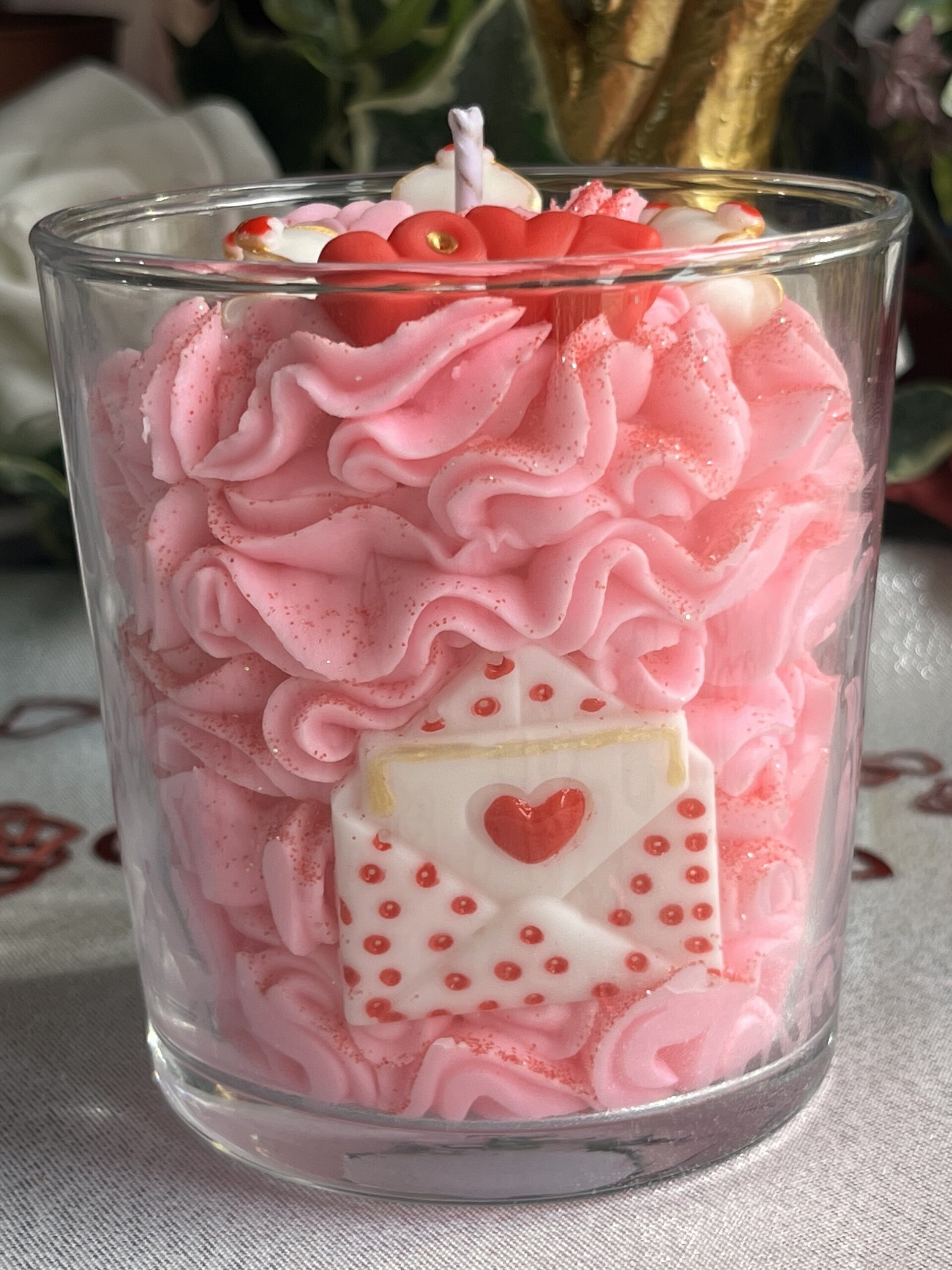 Vela de soja Aromática Cartas de Amor - 6