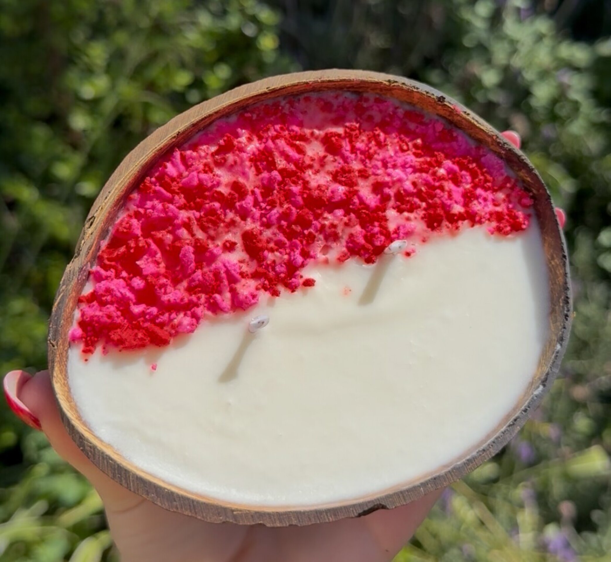 Vela de cera de soja aroma COCO - 3