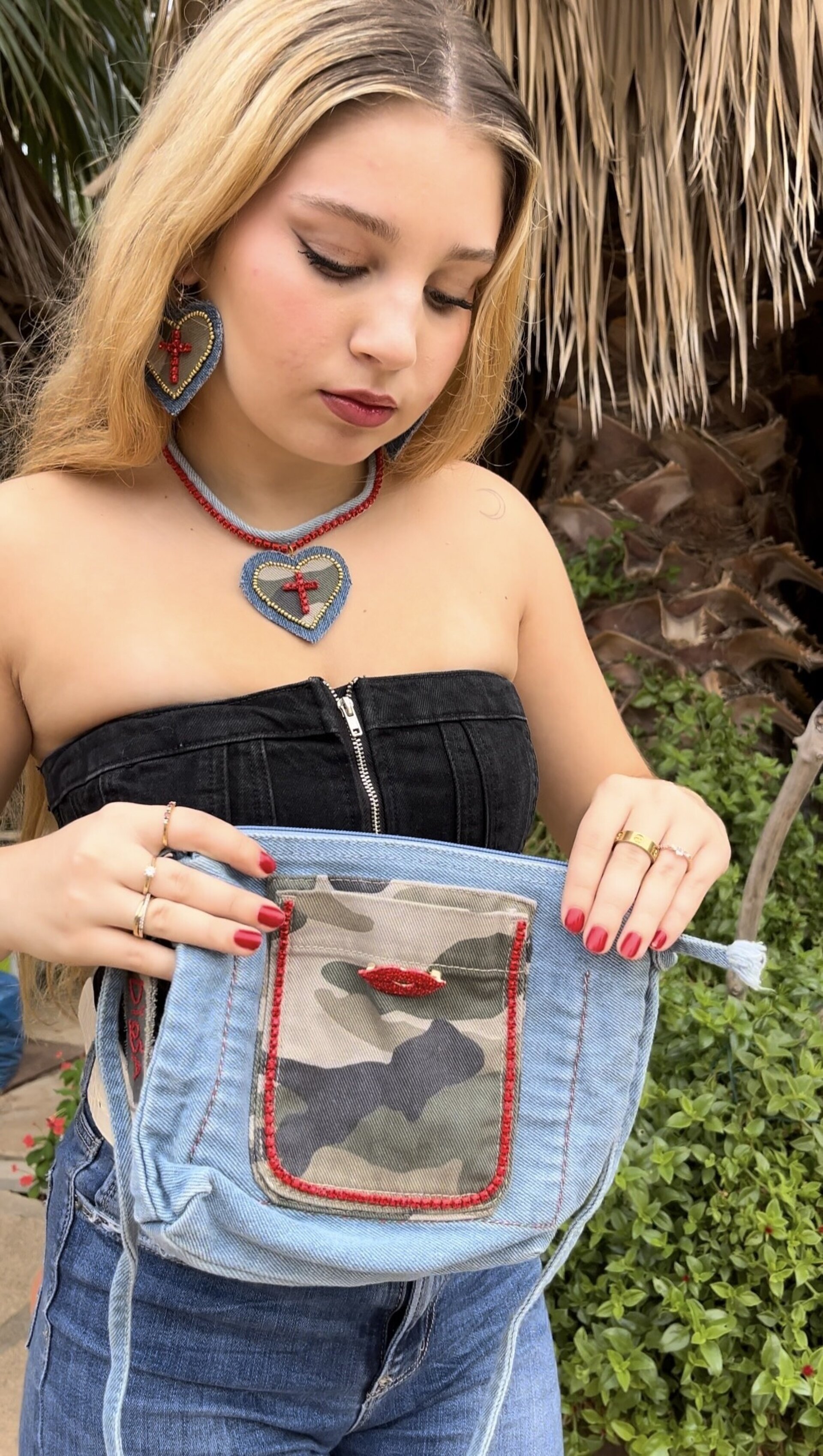 Bolso vaquero Cuore - 2