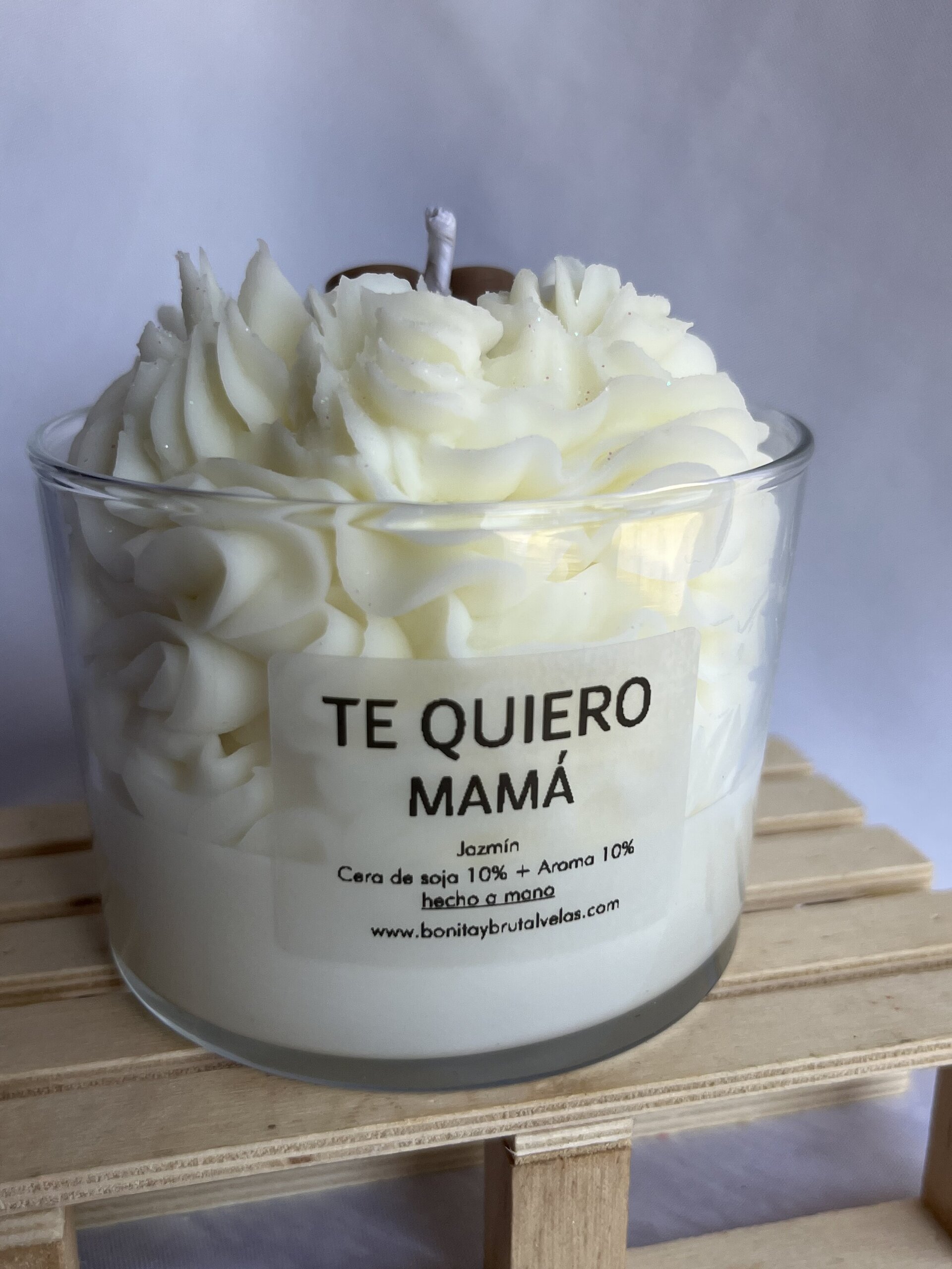 Vela personalizada para mamá | Bonita y Brutal Velas - 2
