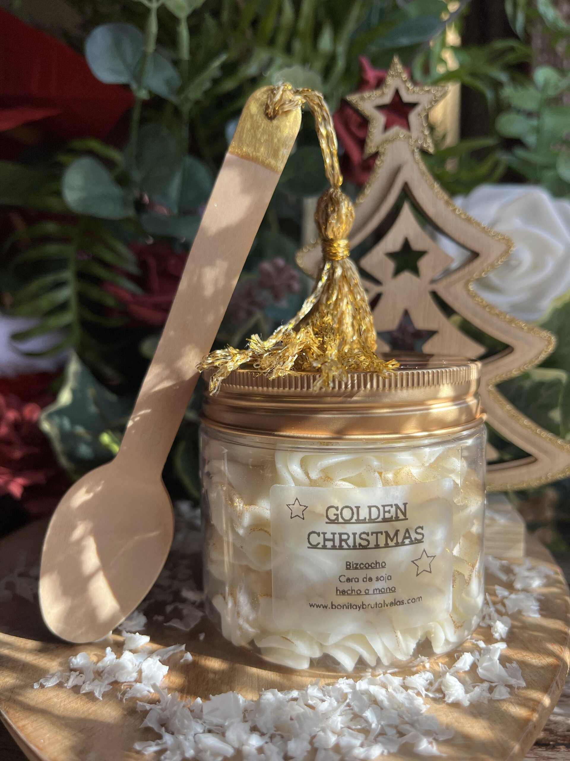 Golden Glow - Wax Melts de Bizcocho Cremoso | Bonita y Brutal Velas - 4