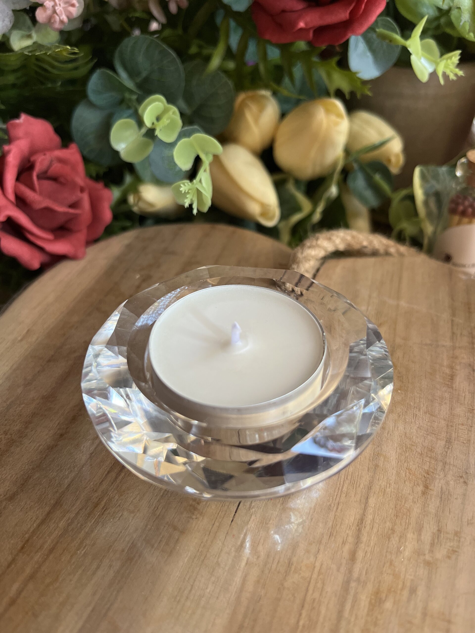 Porta vela de té DIAMANTE - 2