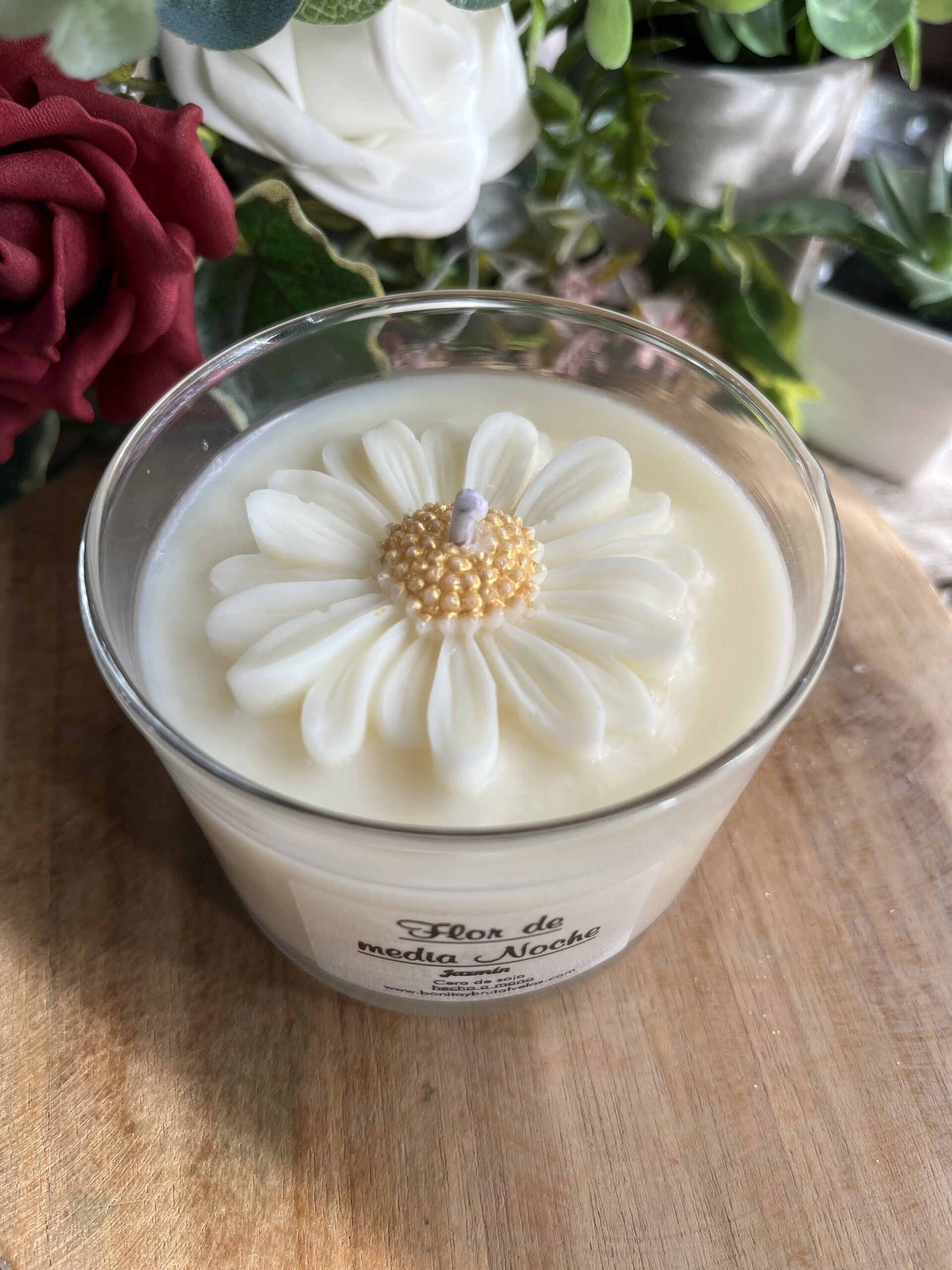 Vela aromática Flor de Media Noche Jazmín - 4