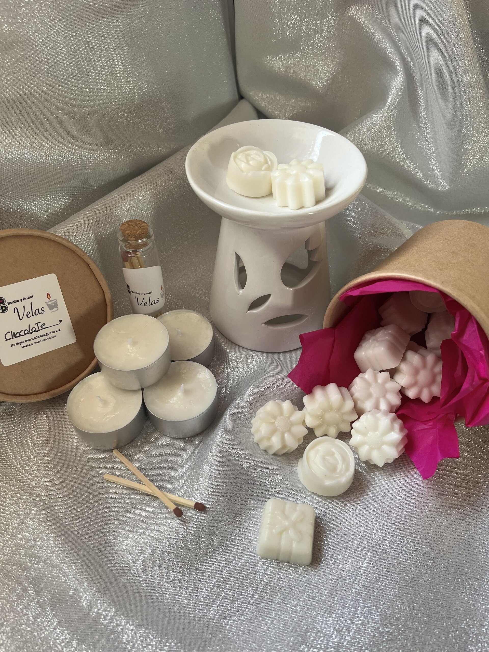 Wax Melts cera de soja Chocolate Bombón - 3