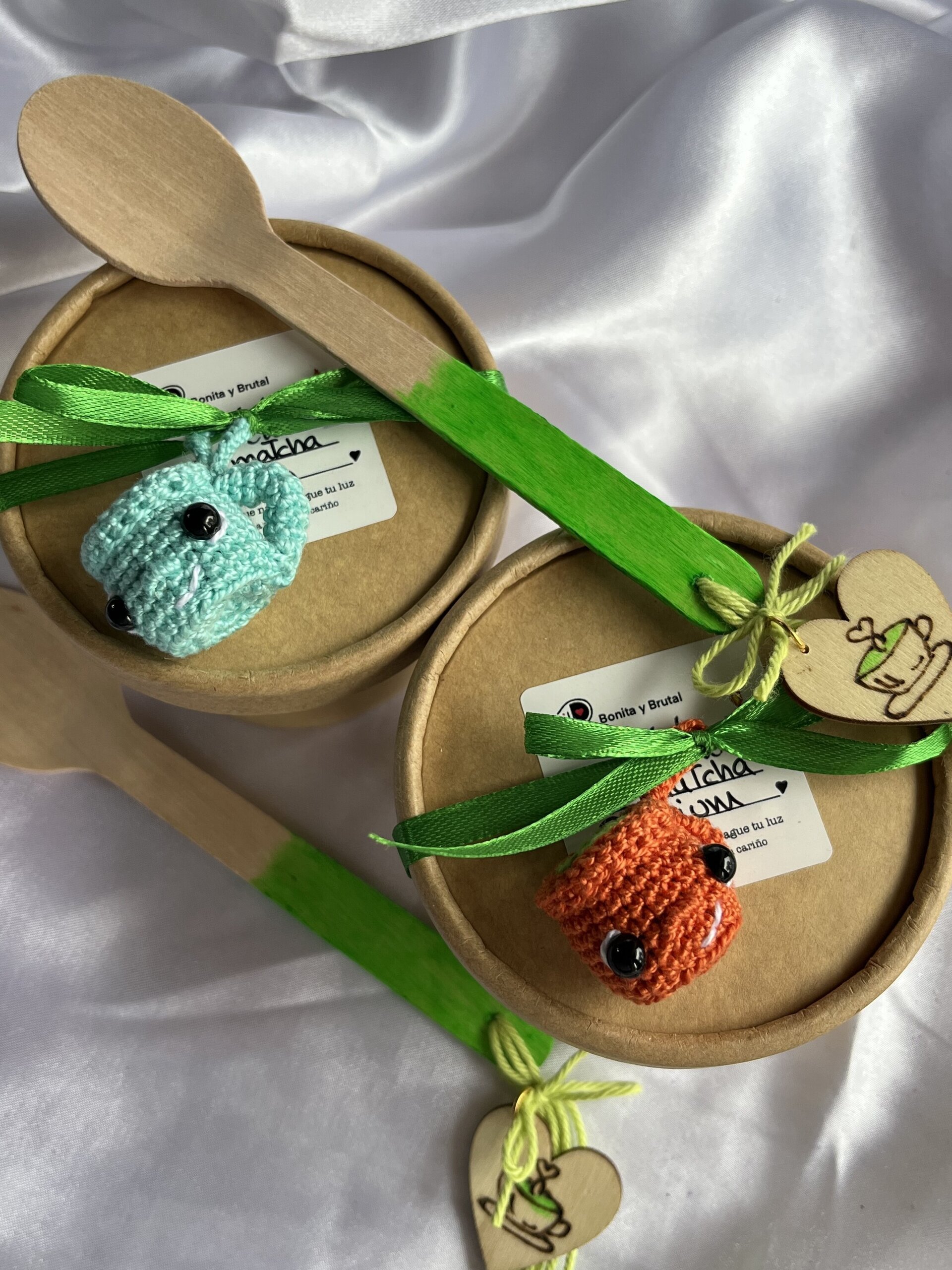 Té Matcha Premium – Wax Melts de soja natural con cuchara de madera - 4