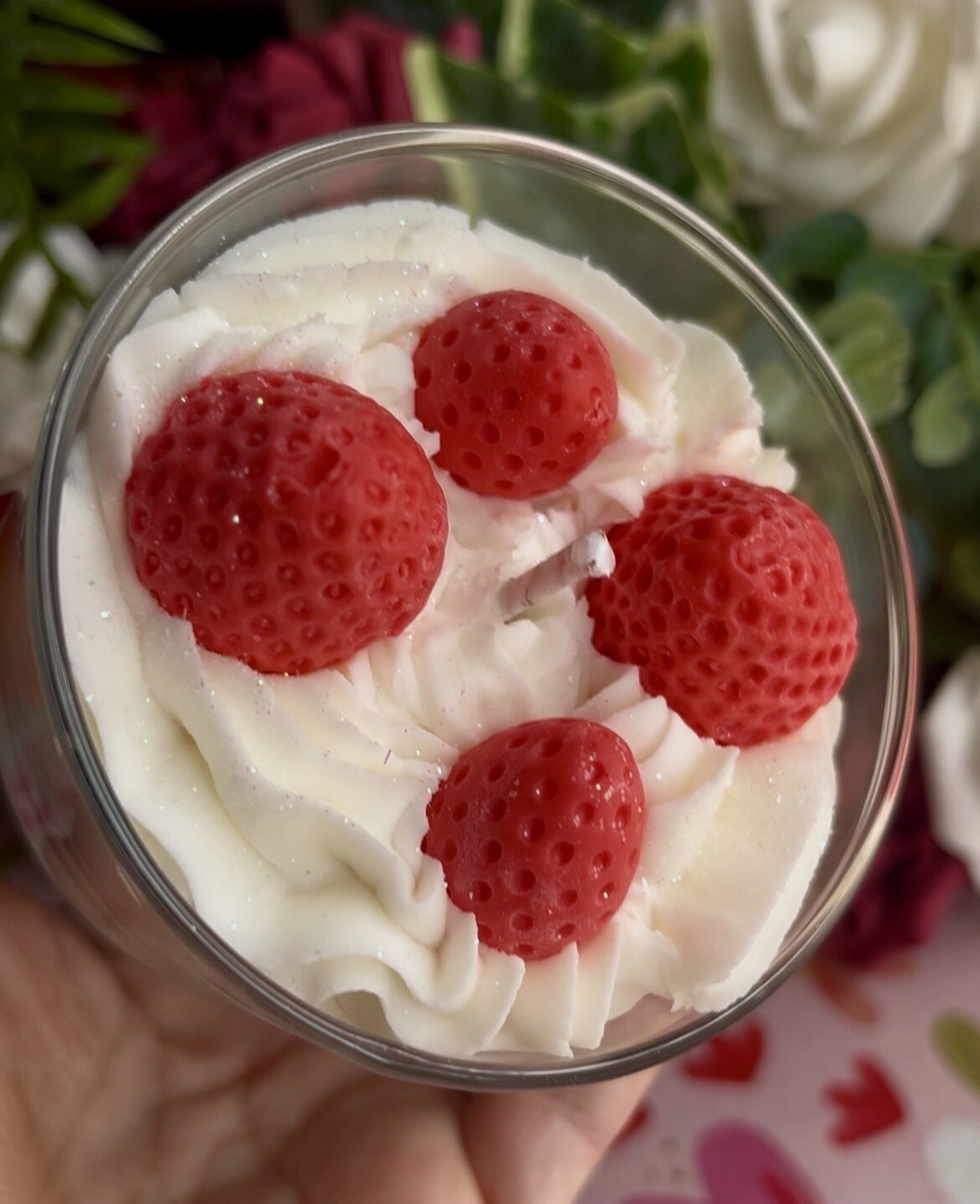 Vela de soja Strawberries and Cream - 3