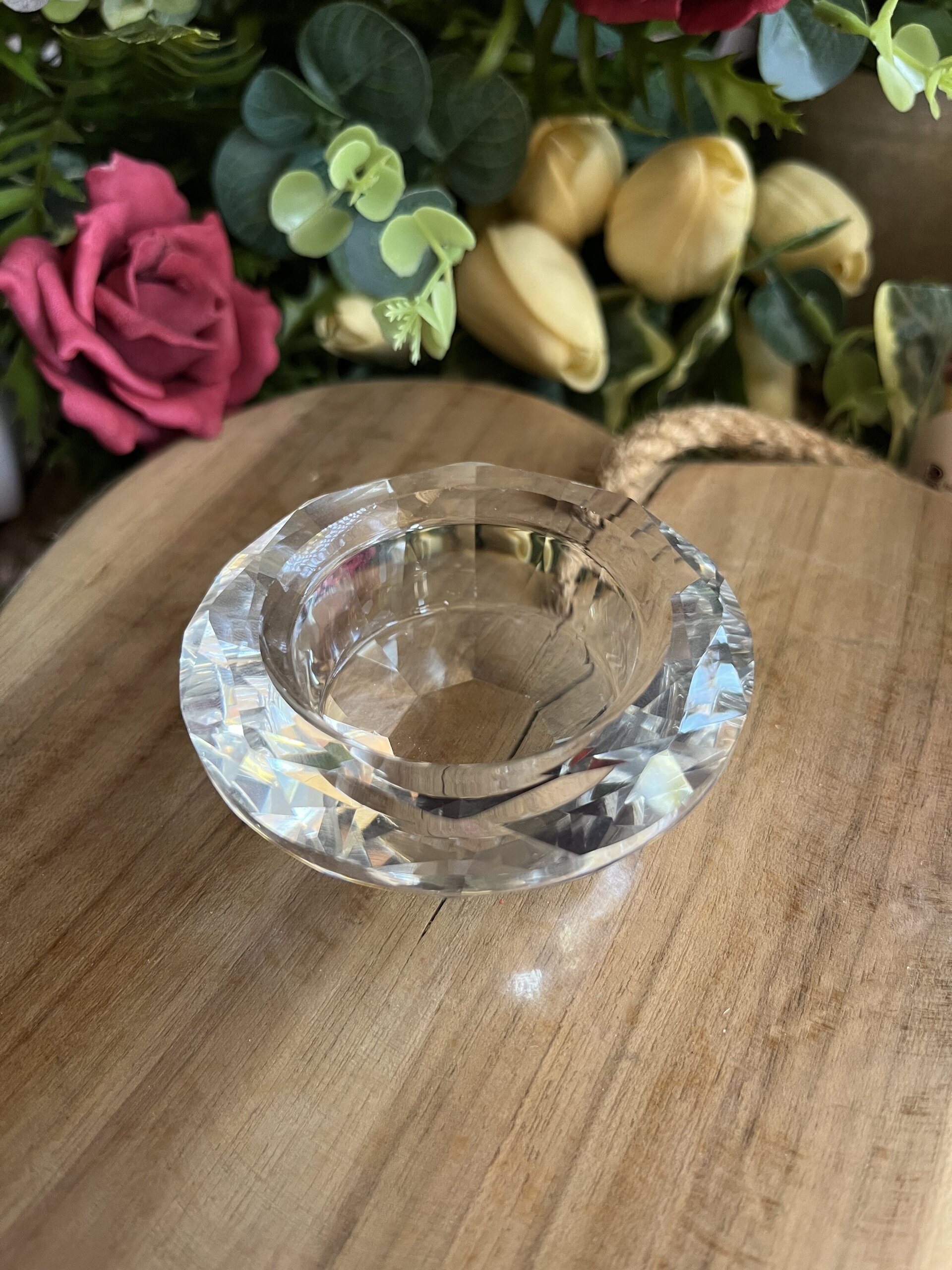 Porta vela de té DIAMANTE - 6