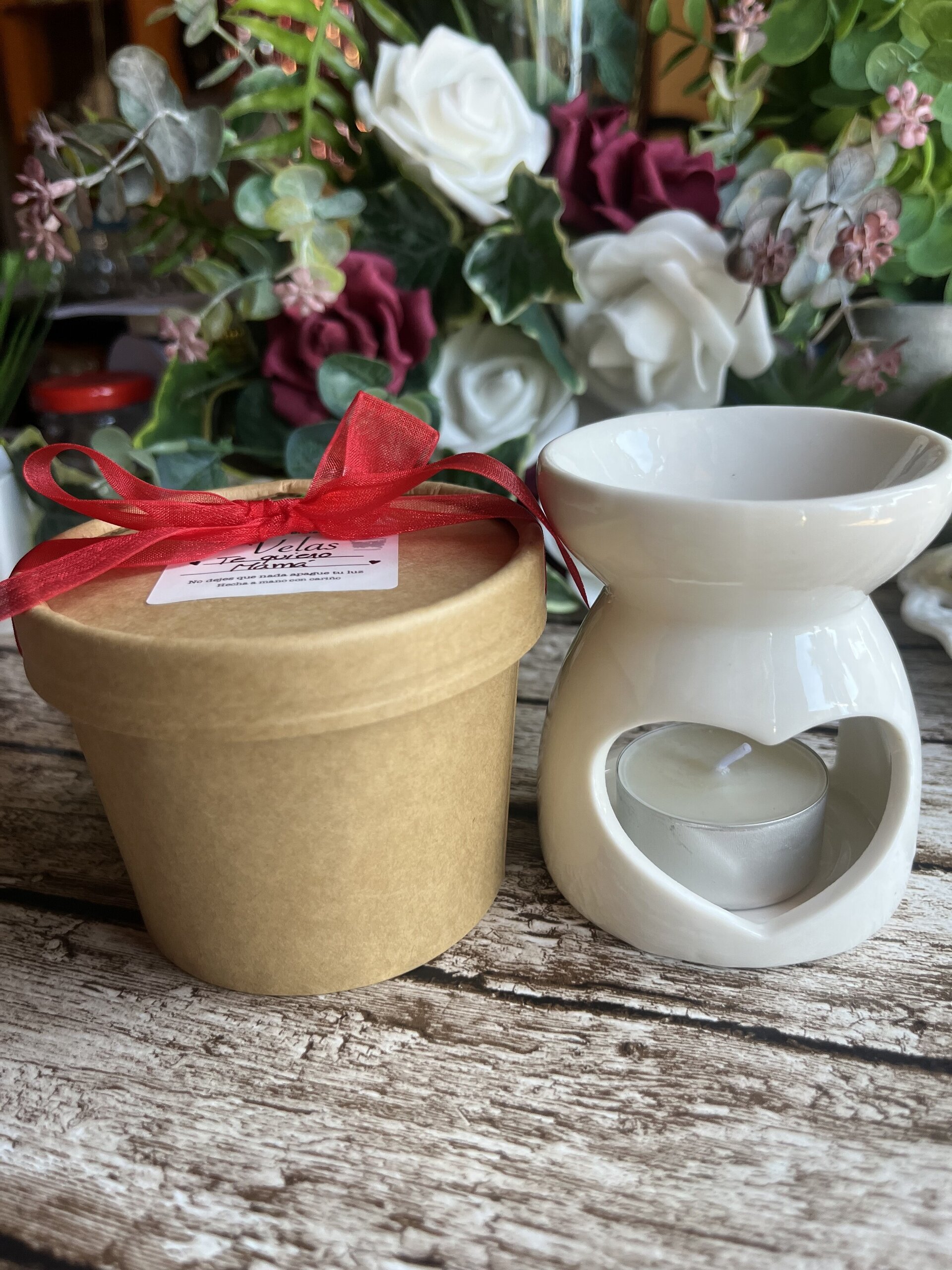 Pack Wax Melts con mini quemador corazón | De Bonita y Brutal Velas - 1