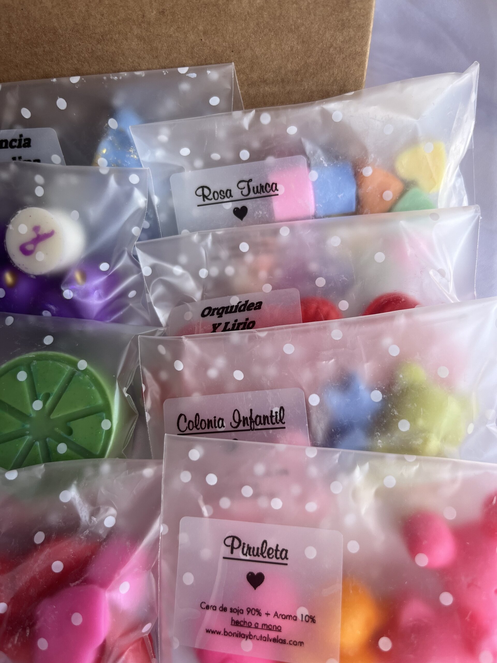 Pack Olfativo de Wax Melts – 5 Aromas a Elegir | Bo - 6