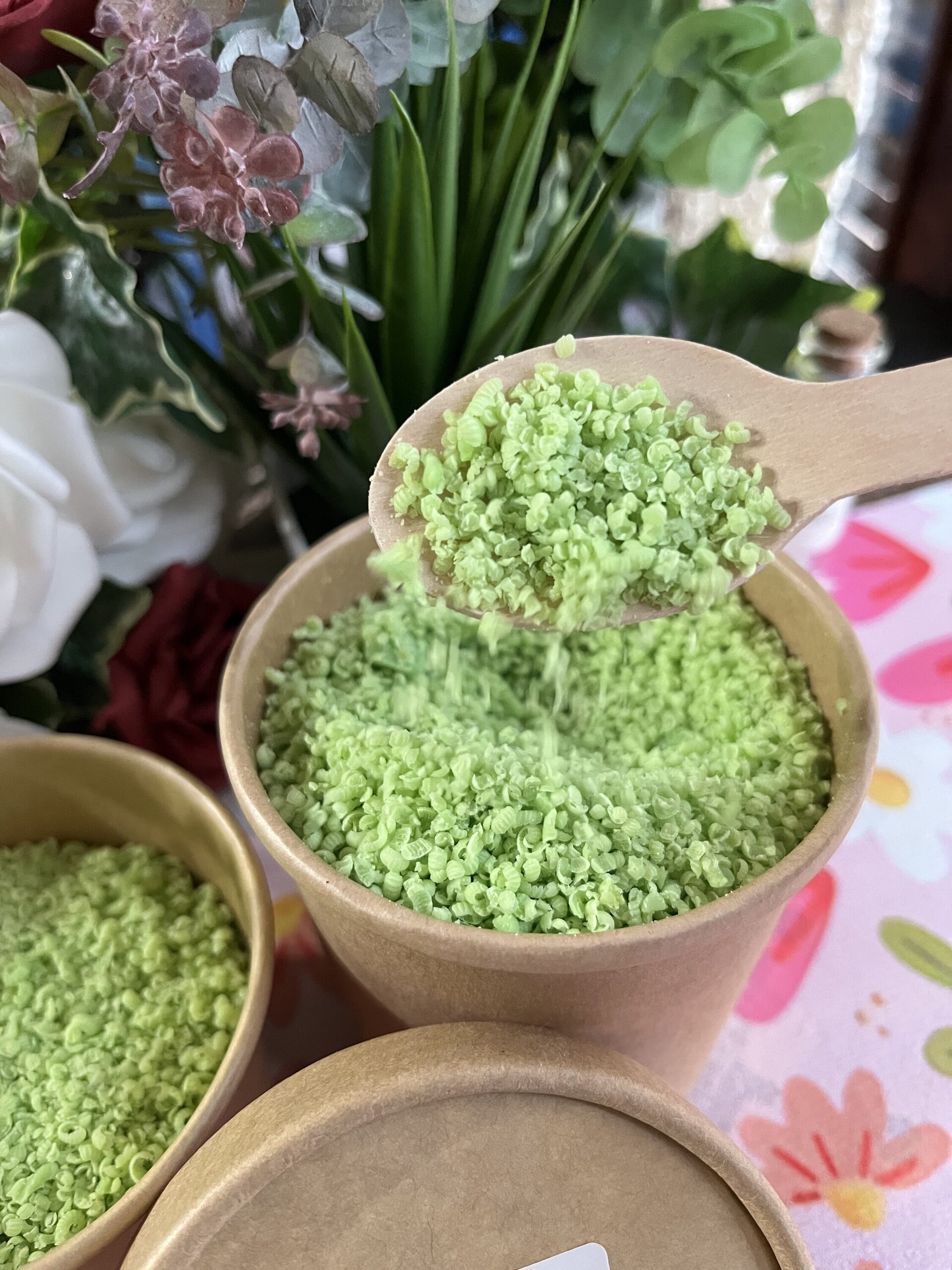 Té Matcha Premium – Wax Melts de soja natural con cuchara de madera - 2