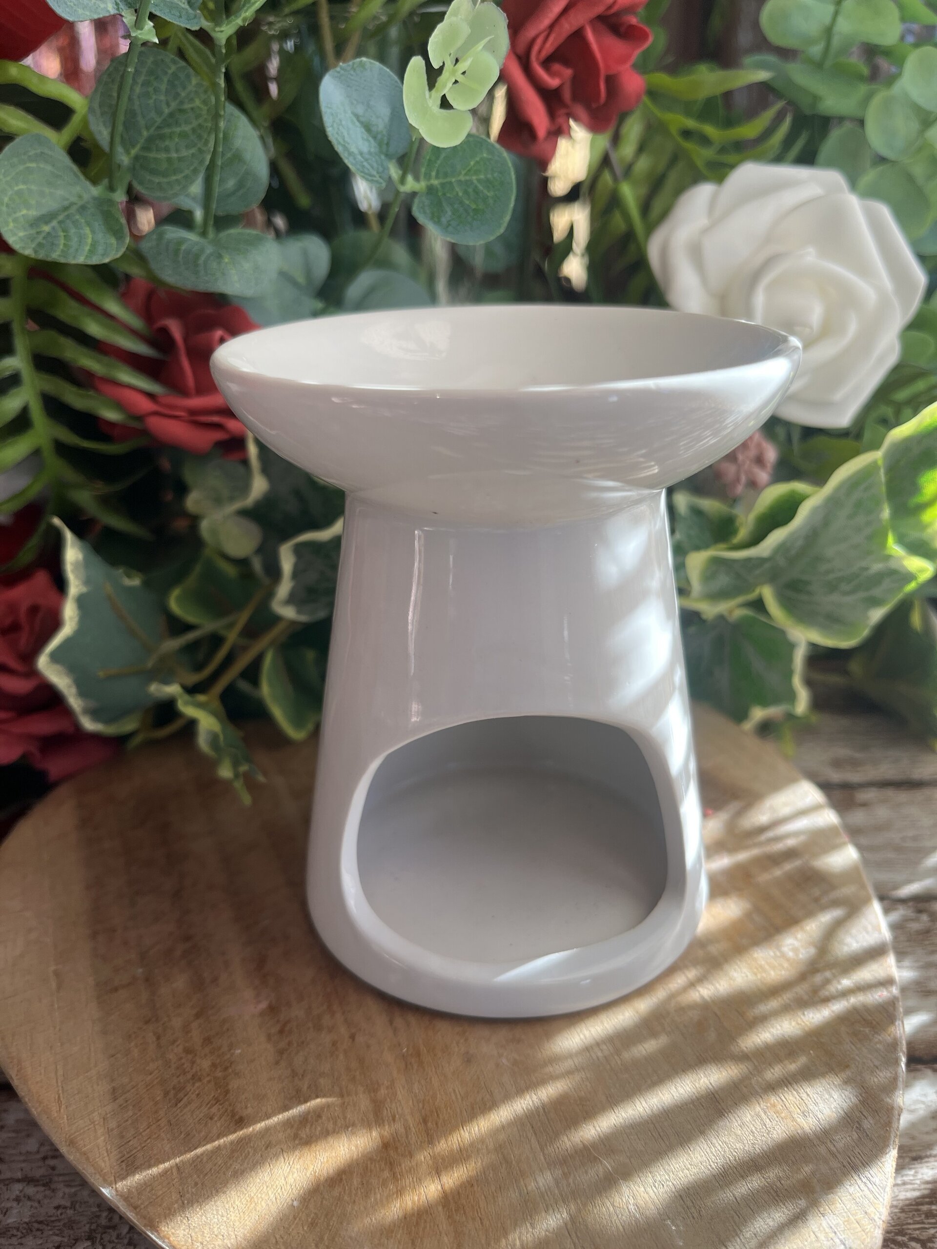 Quemador Cerámica Blanco - 3