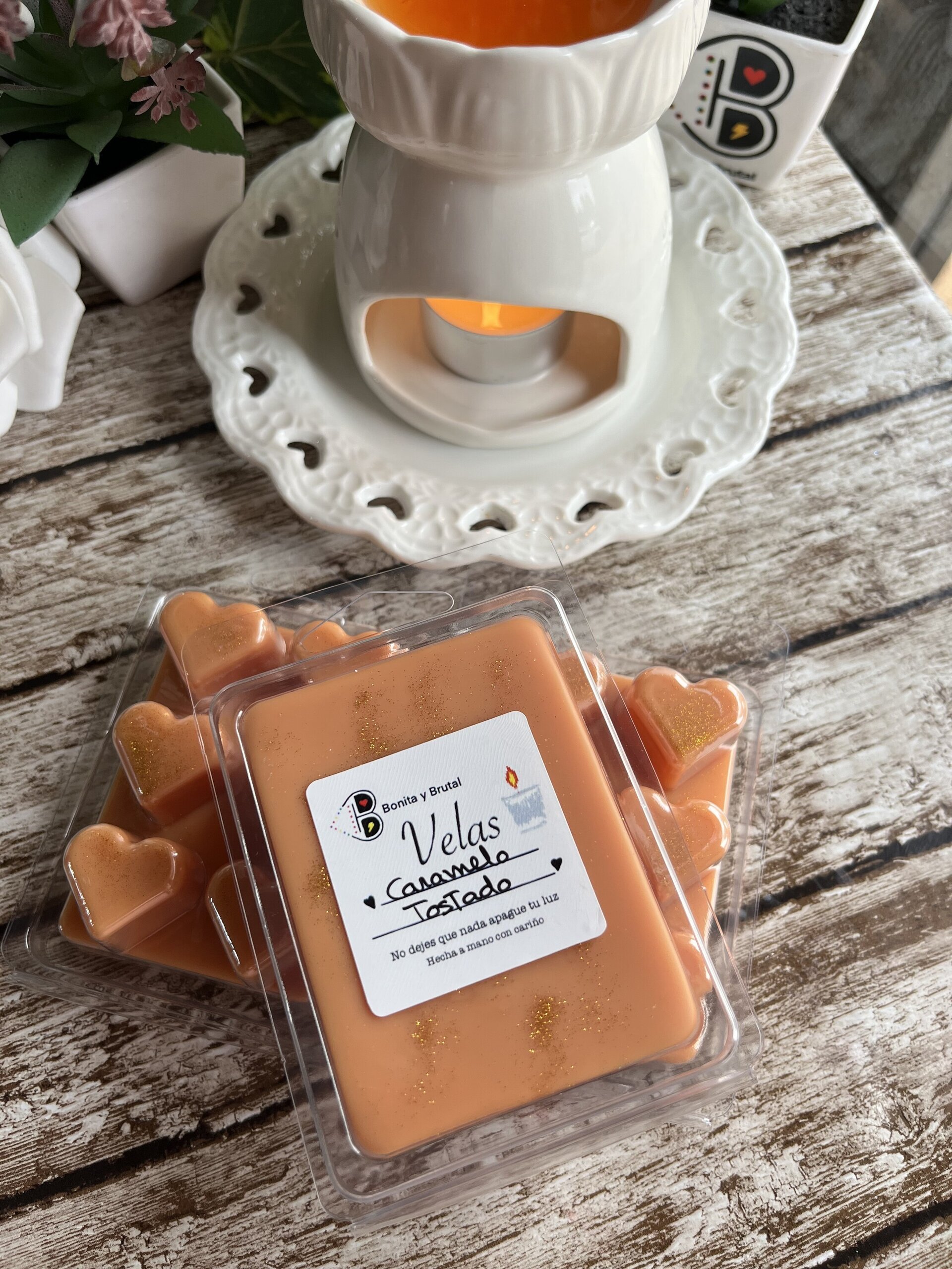 Caramelo Tostado – Wax Melts Cremosos | Bonita y Brutal Velas - 1