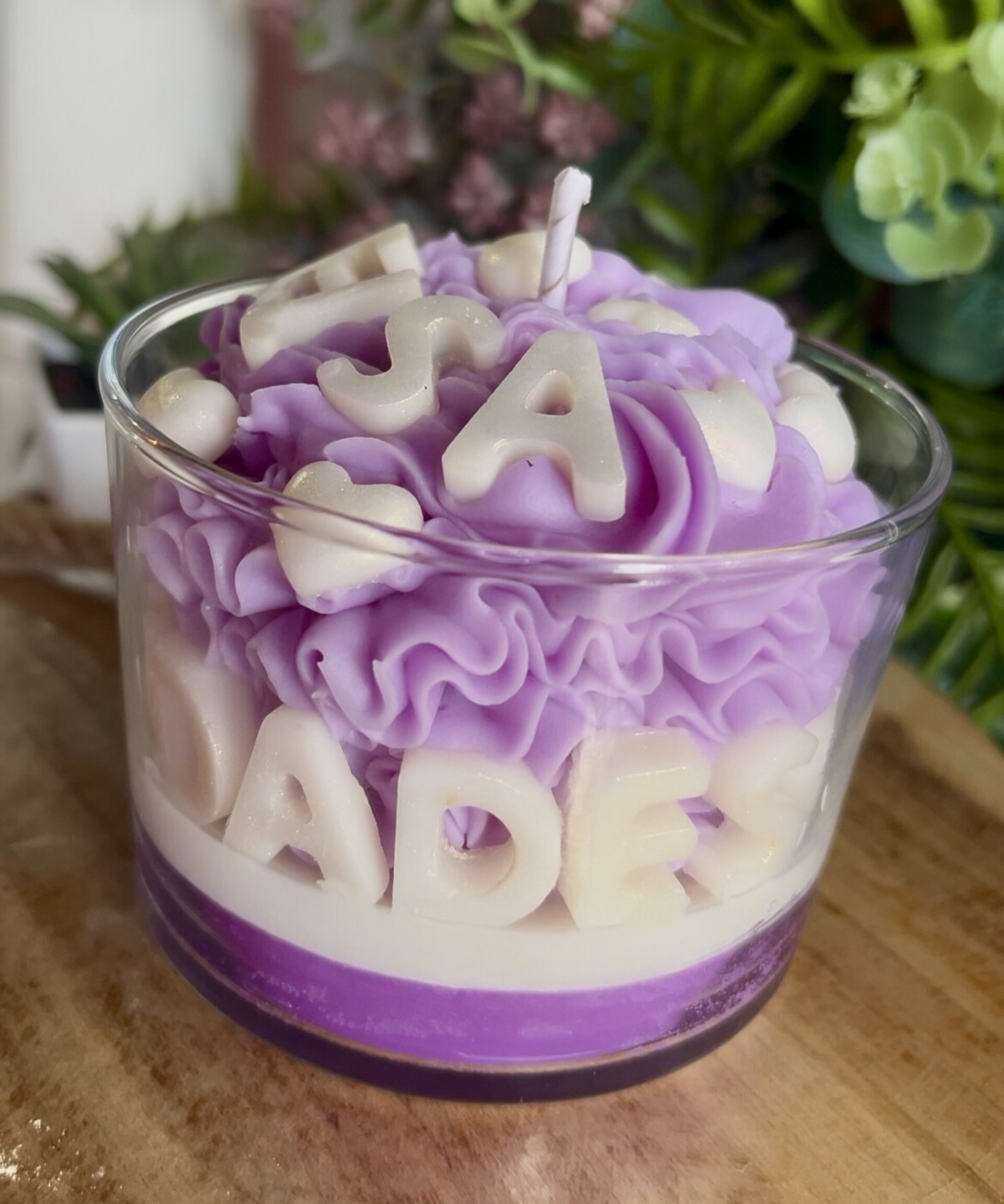 Vela de soja PERSONALIZADA - 30