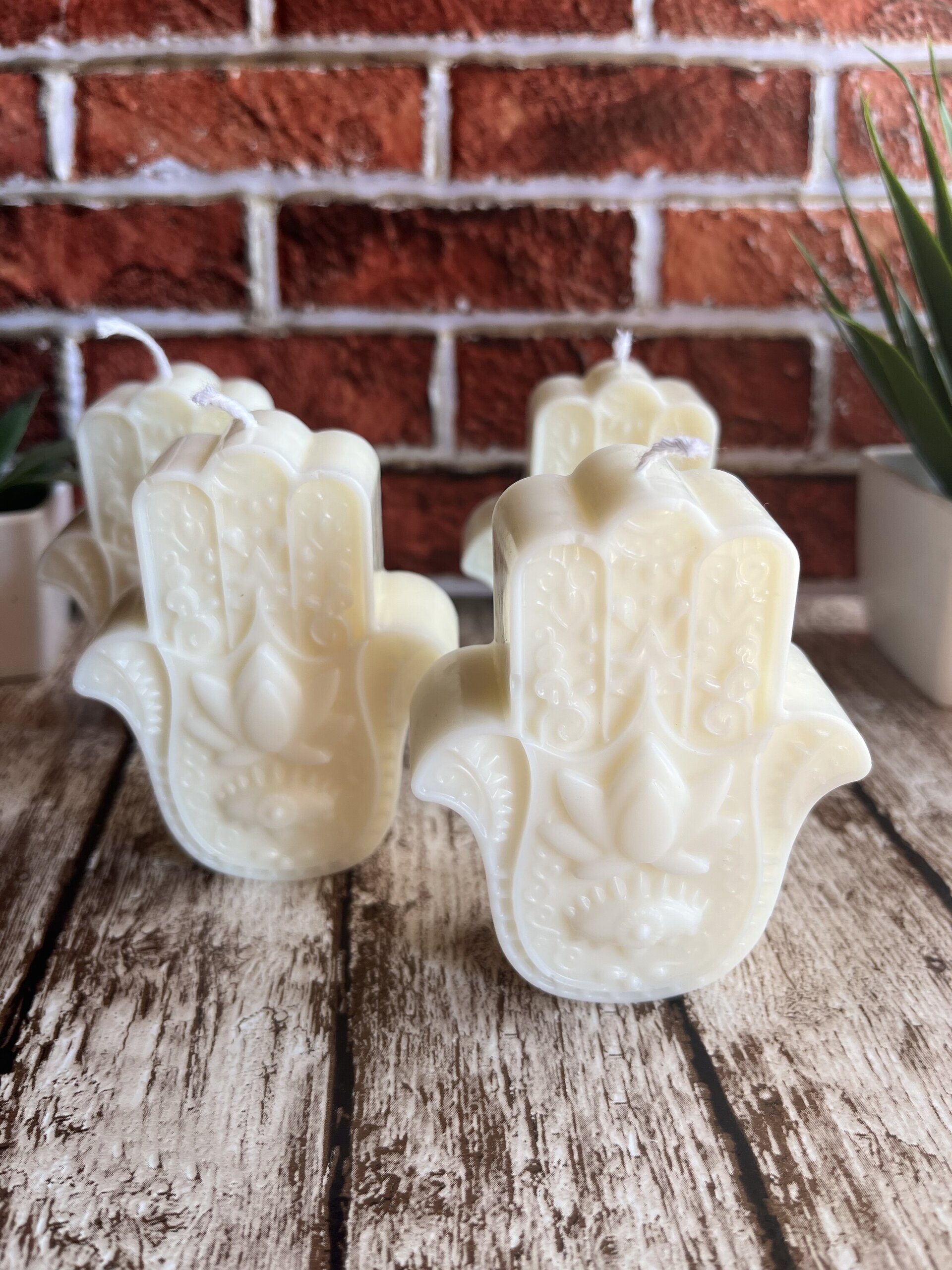 Vela decorativa aromática Mano Hamsa - 3