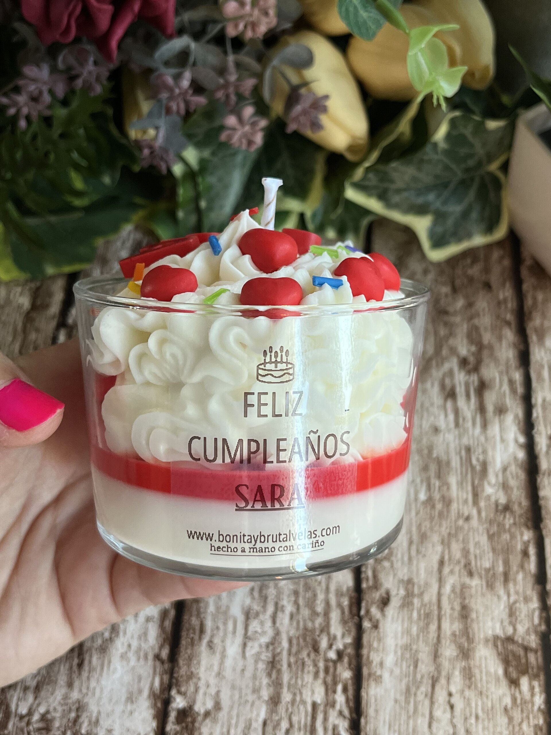 Vela de soja PERSONALIZADA - 19