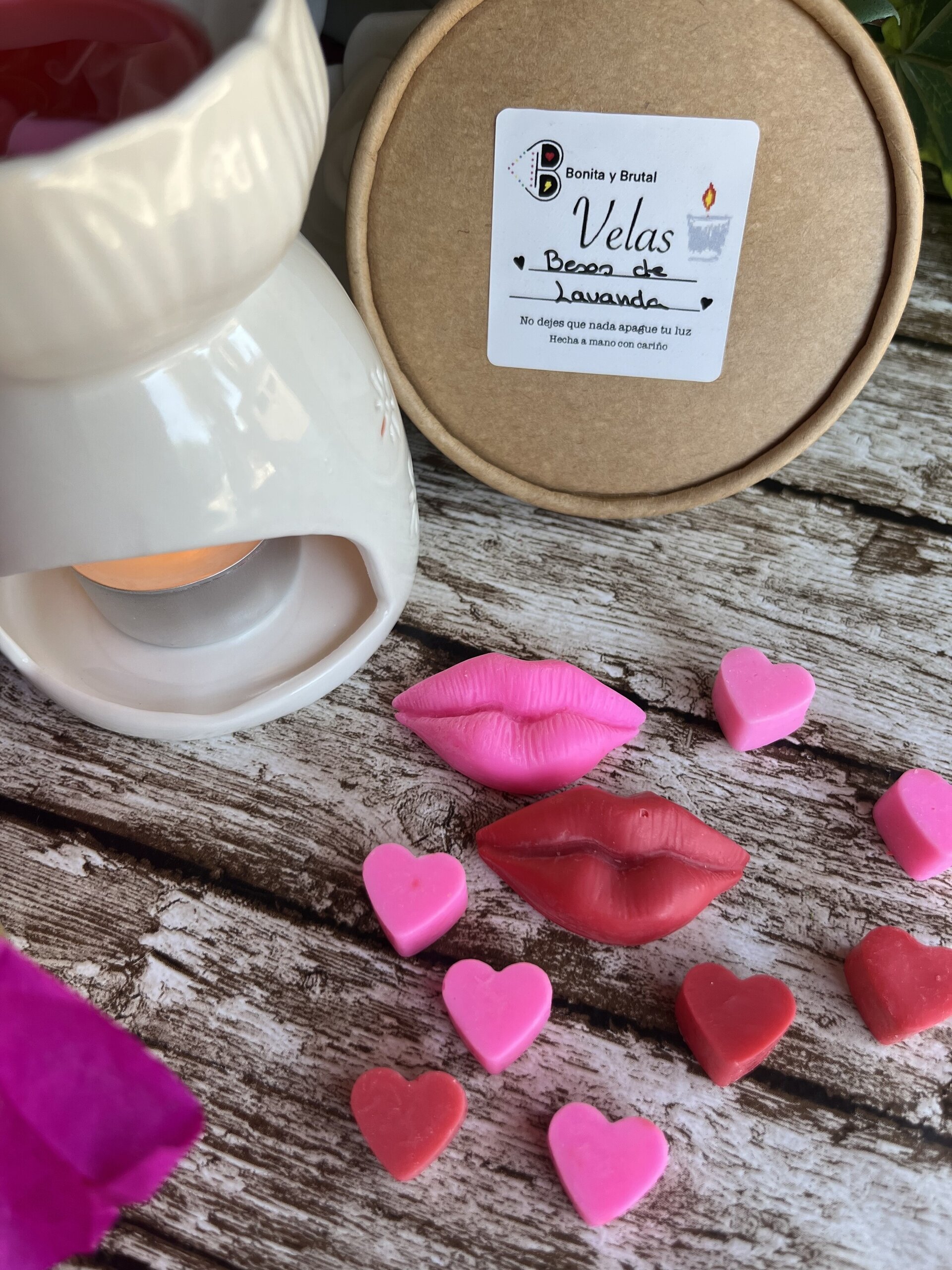 Wax Melts Besos de Lavanda | Bonita y Brutal Velas - 2