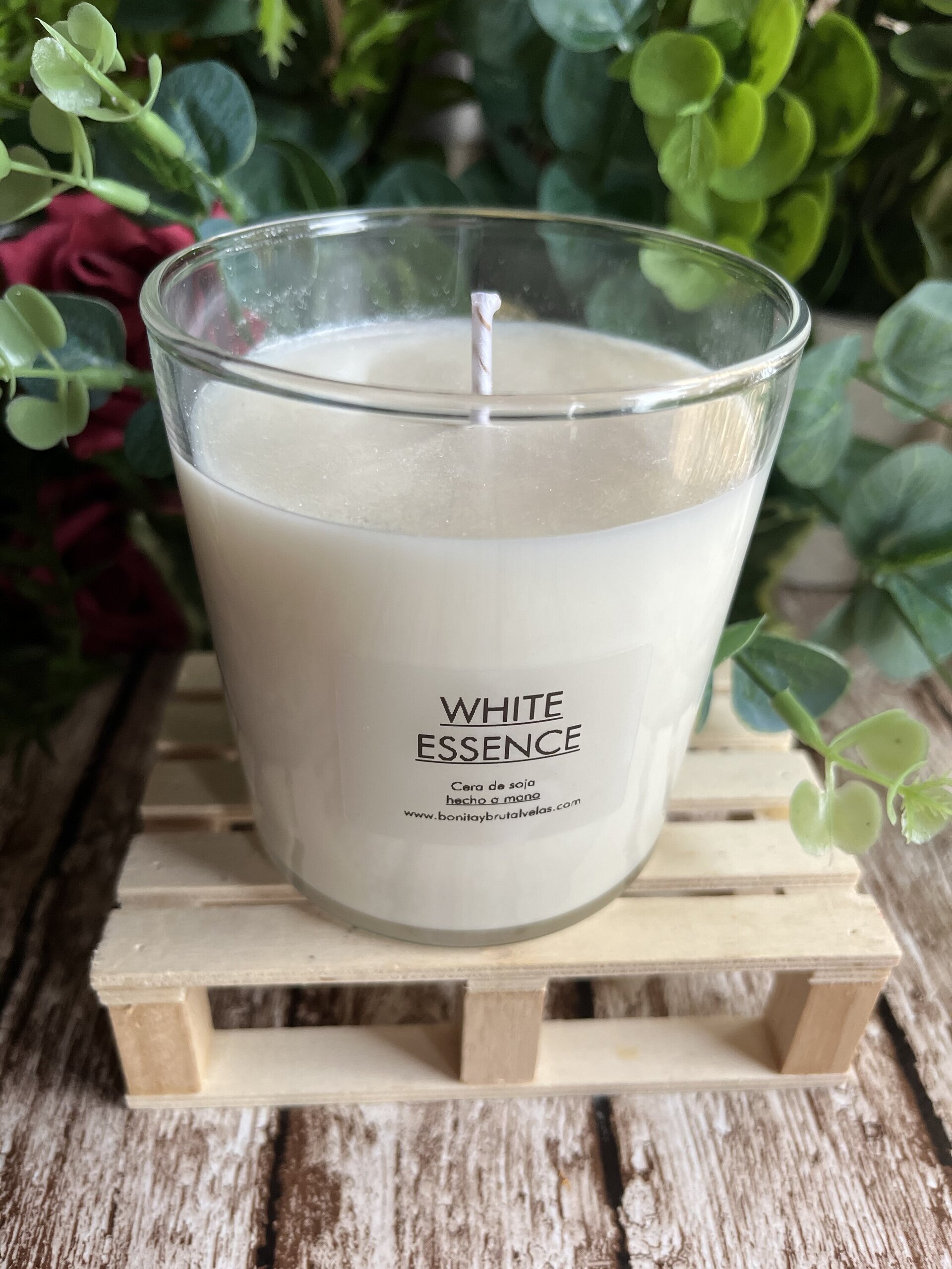 Vela aromática de soja WHITE ESSENCE - 9