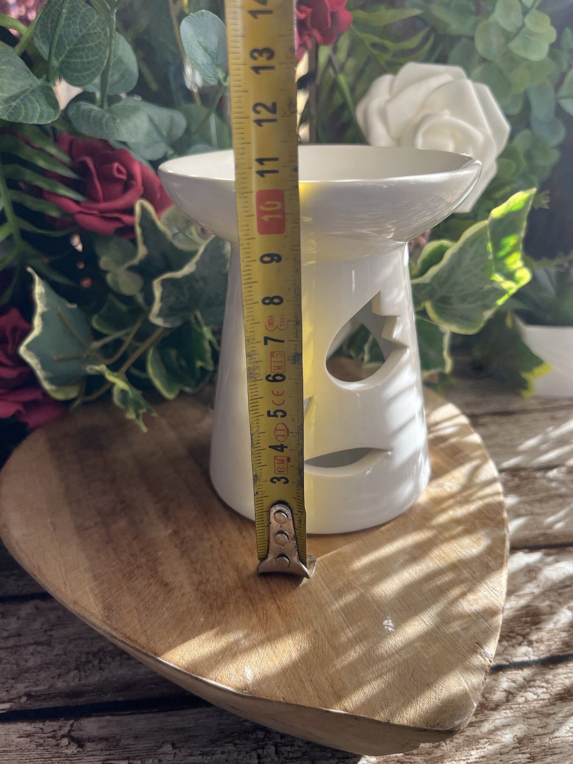 Quemador Cerámica Blanco - 4