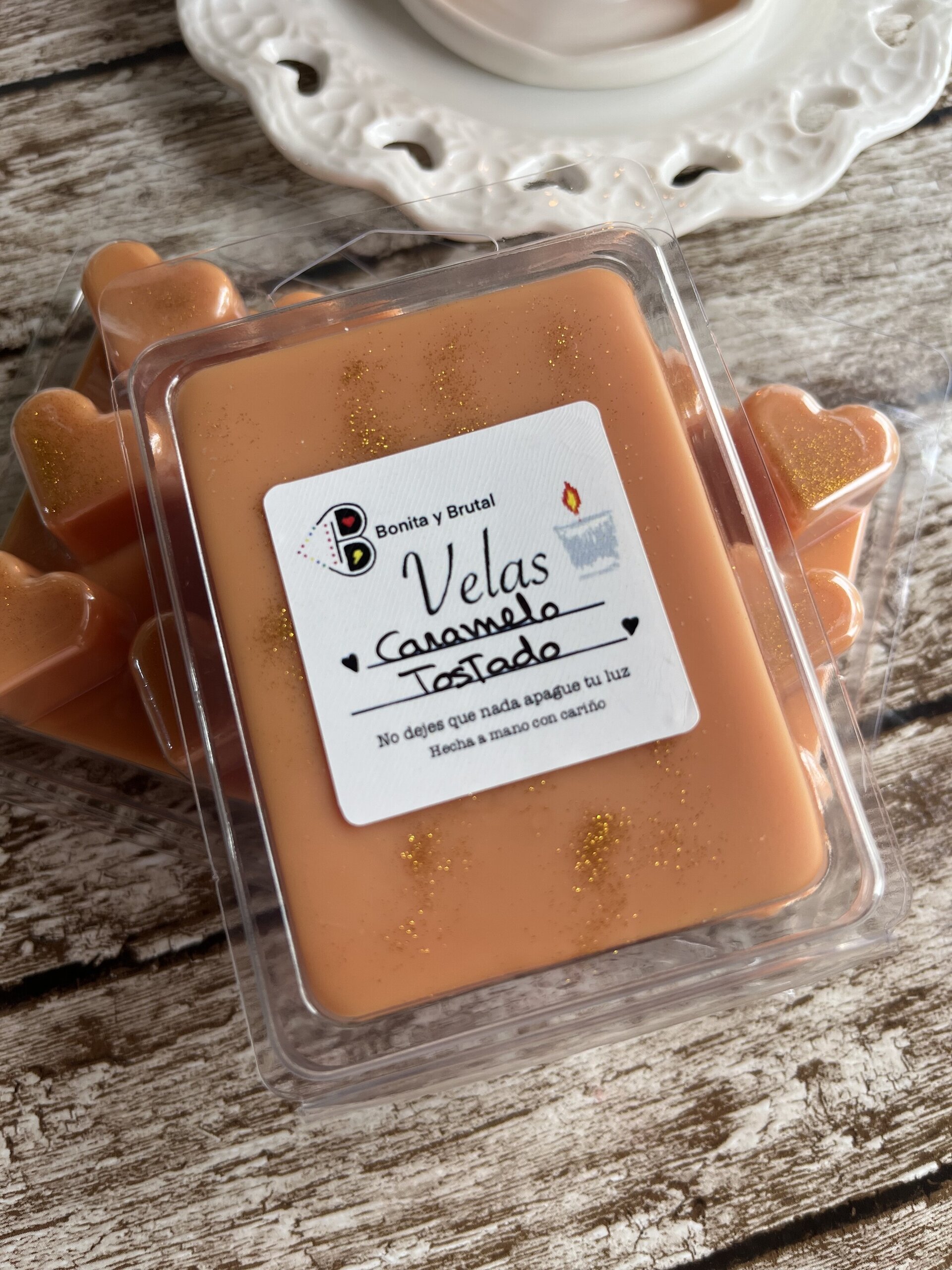 Caramelo Tostado – Wax Melts Cremosos | Bonita y Brutal Velas - 2