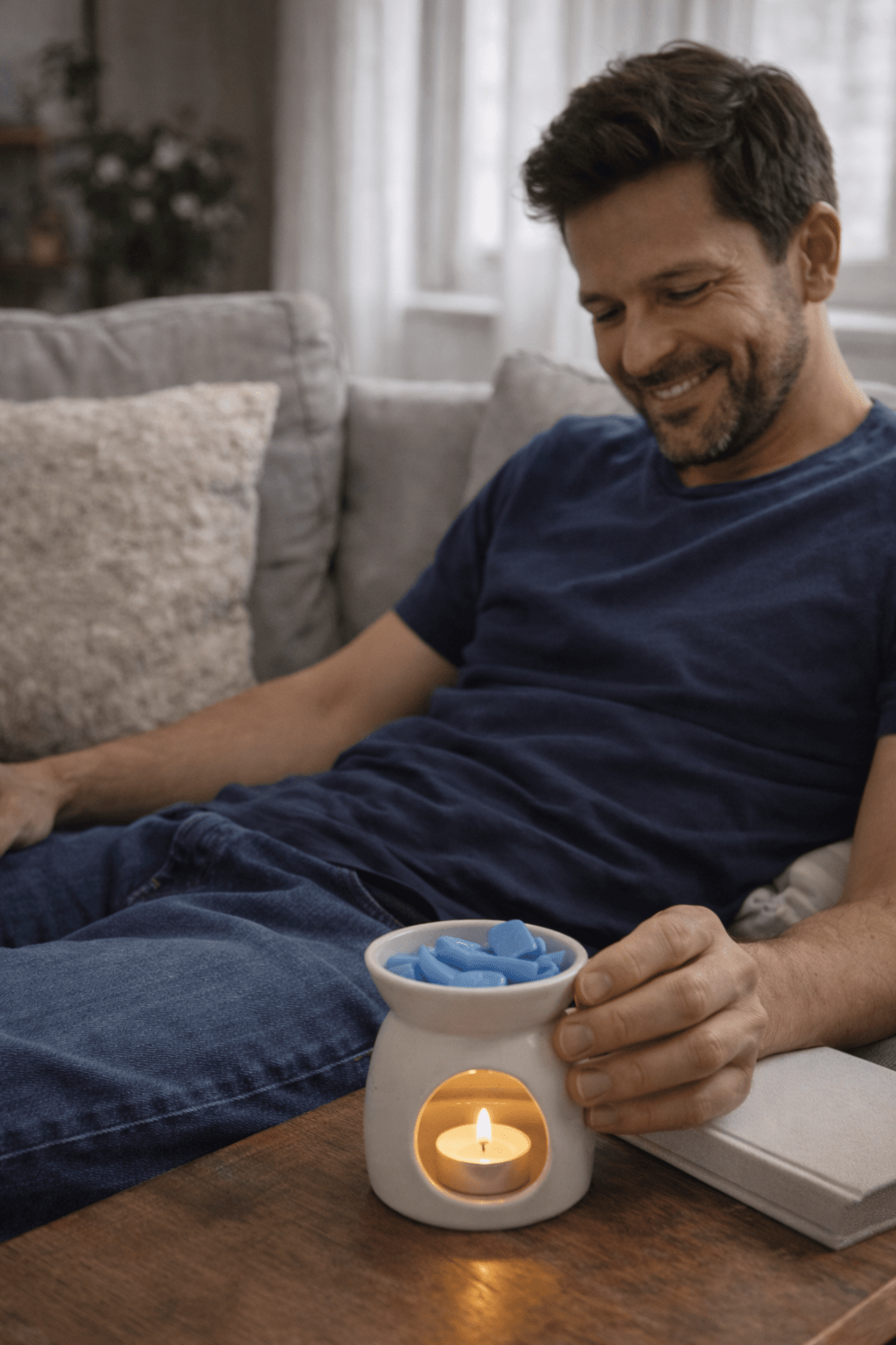 Wax Melts Elegancia Masculina | Aroma sofisticado ámbar y patchouli - 5