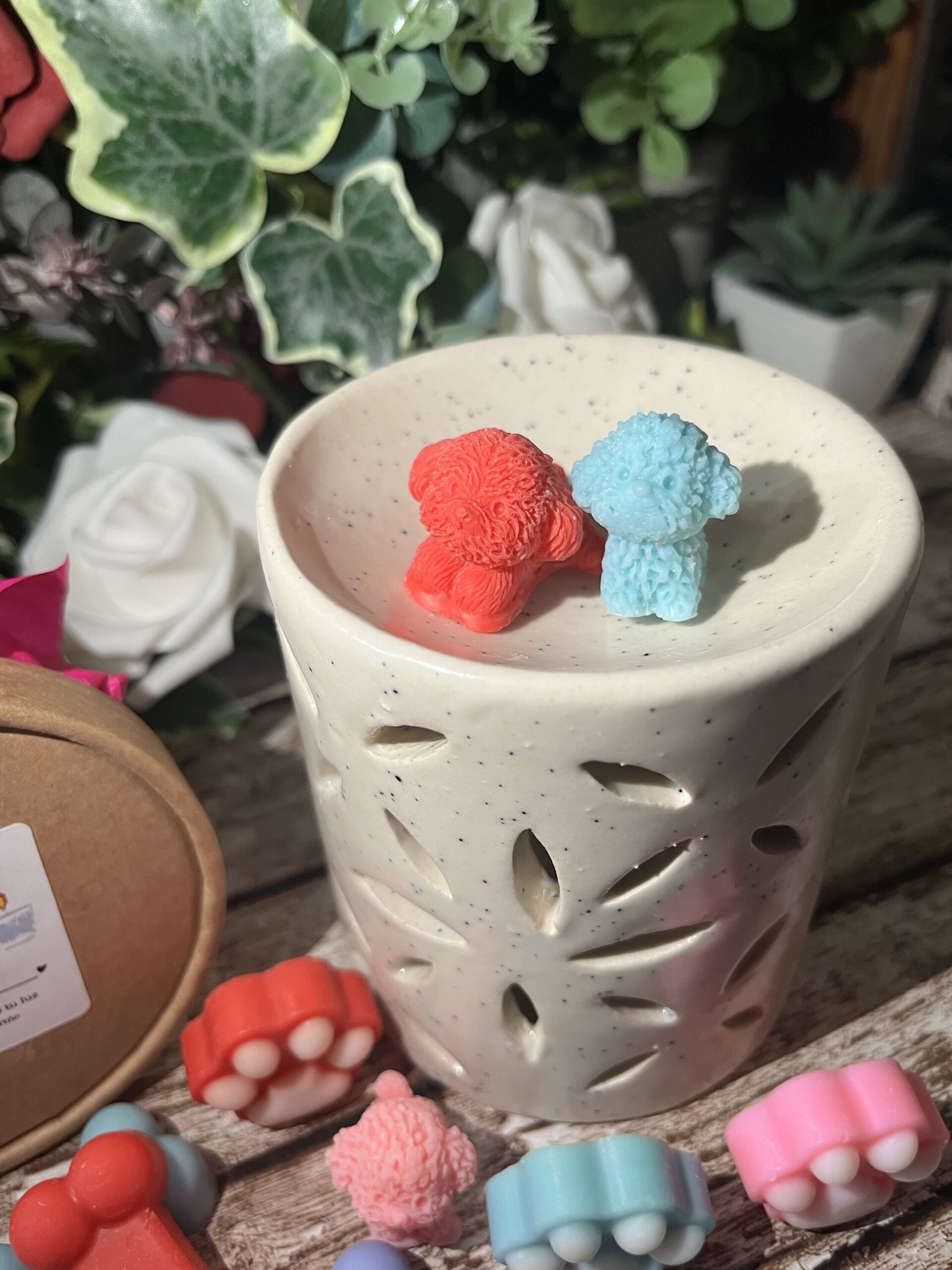 Wax Melts de cera de soja Fresa Ácida Perritos - 3