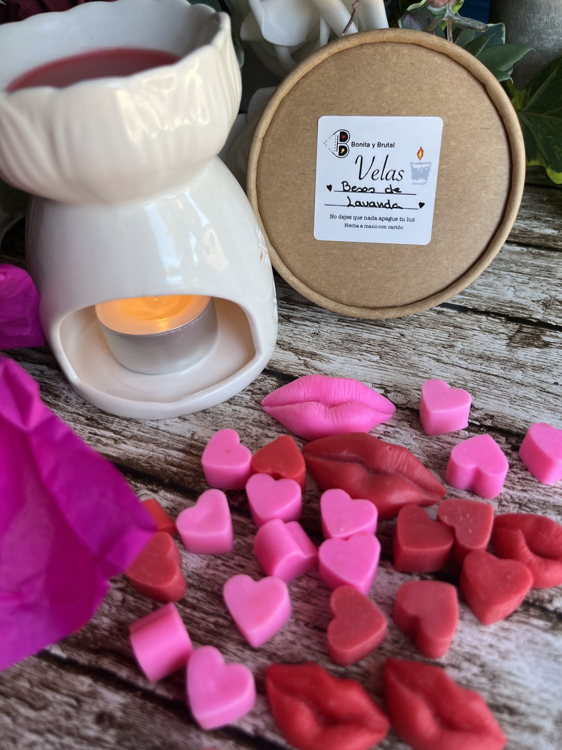 Wax Melts Besos de Lavanda | Bonita y Brutal Velas - 6