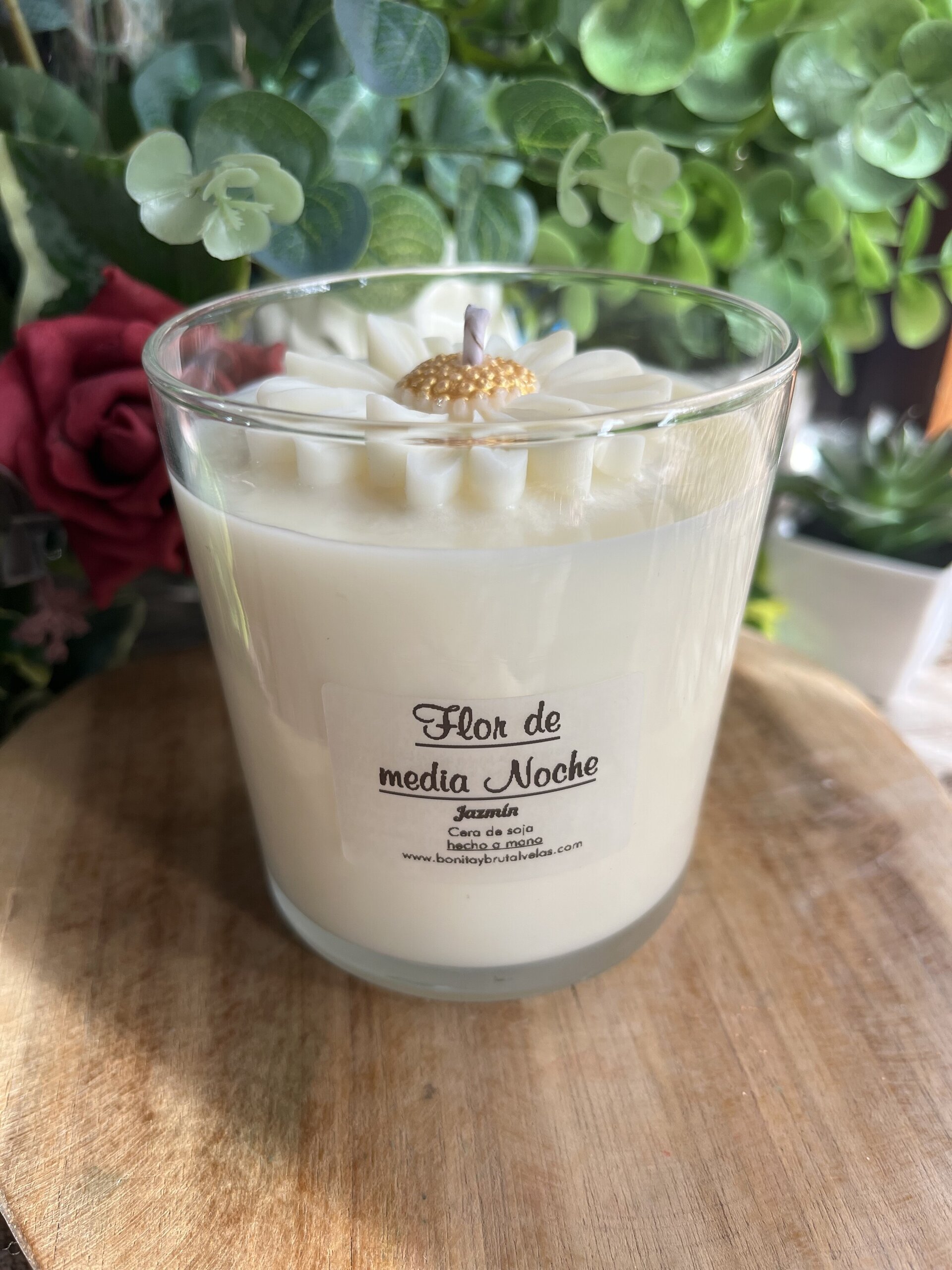 Vela aromática Flor de Media Noche Jazmín - 3