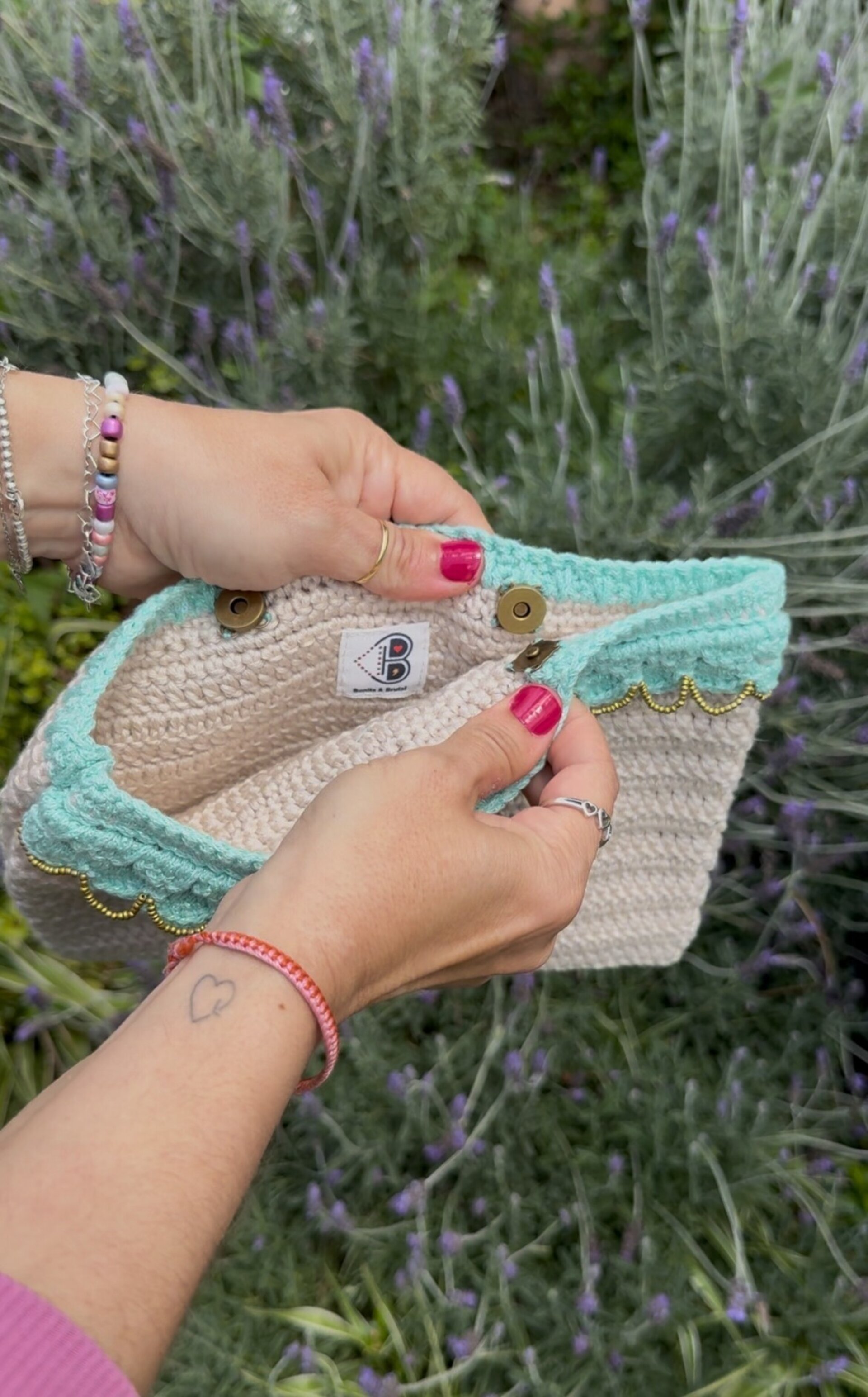 Bolso de crochet Romantic - 2