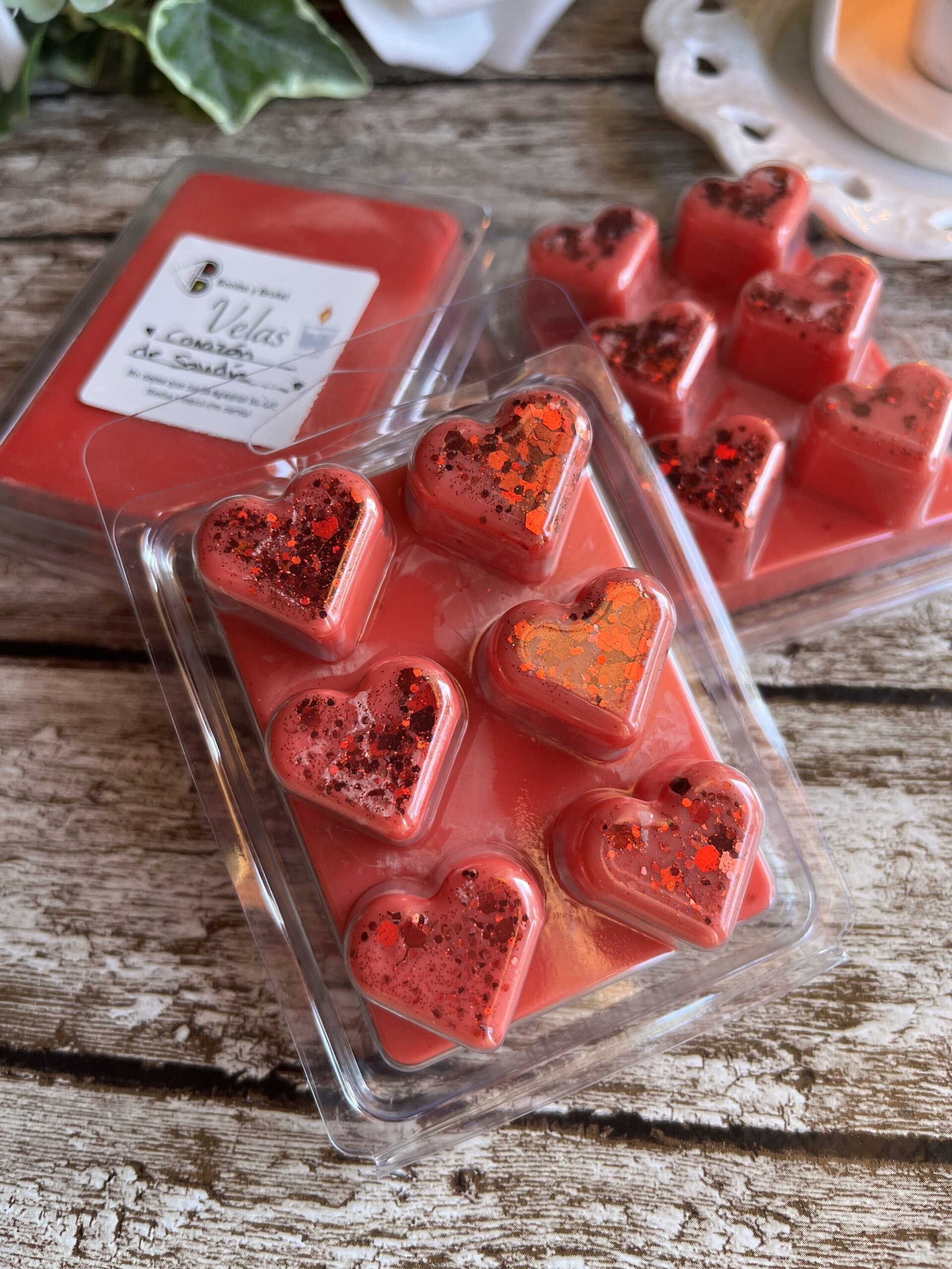 Corazón de Sandía – Wax Melts en Tableta | Bonita y Brutal Velas - 1