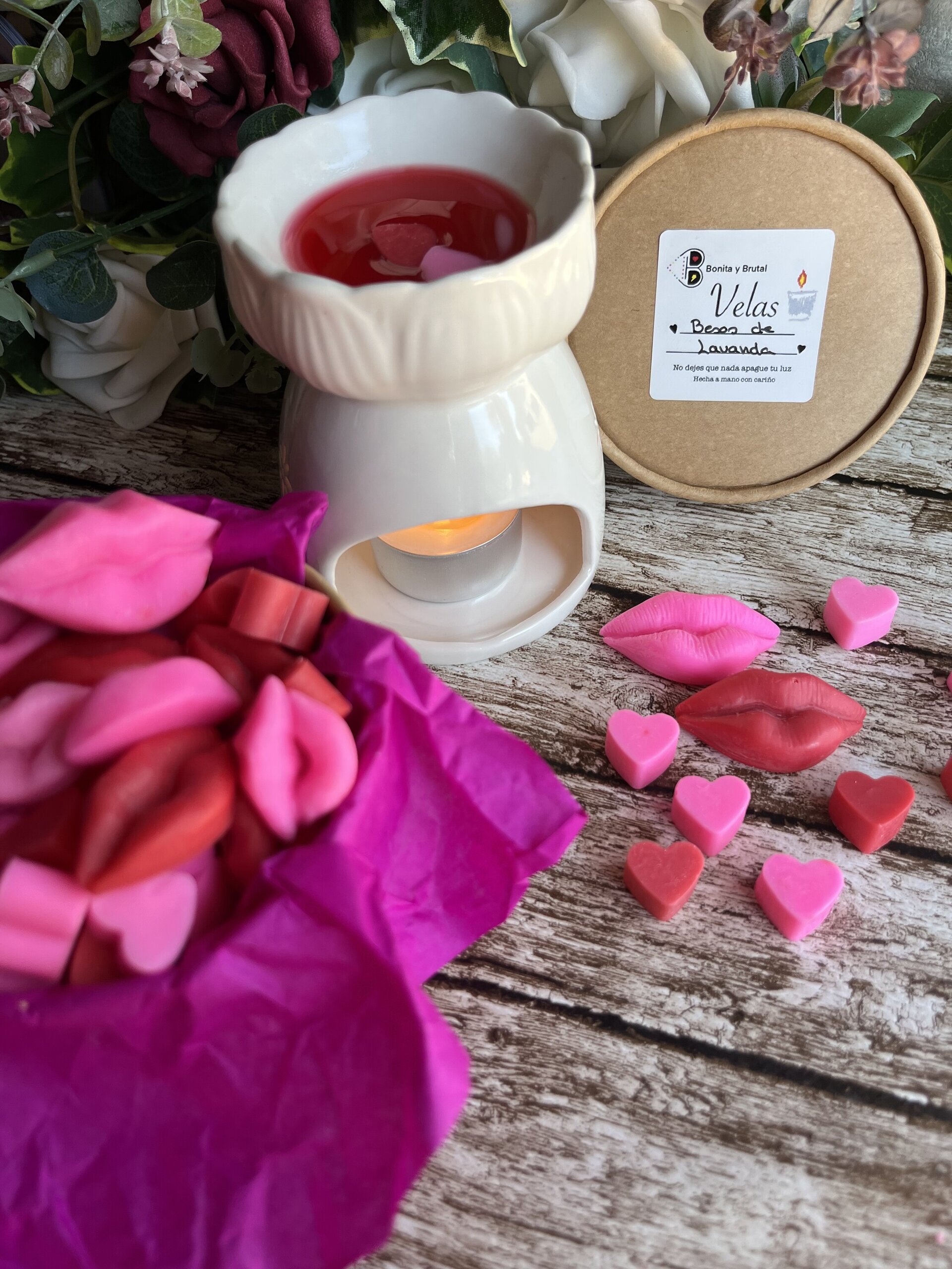 Wax Melts Besos de Lavanda | Bonita y Brutal Velas - 3