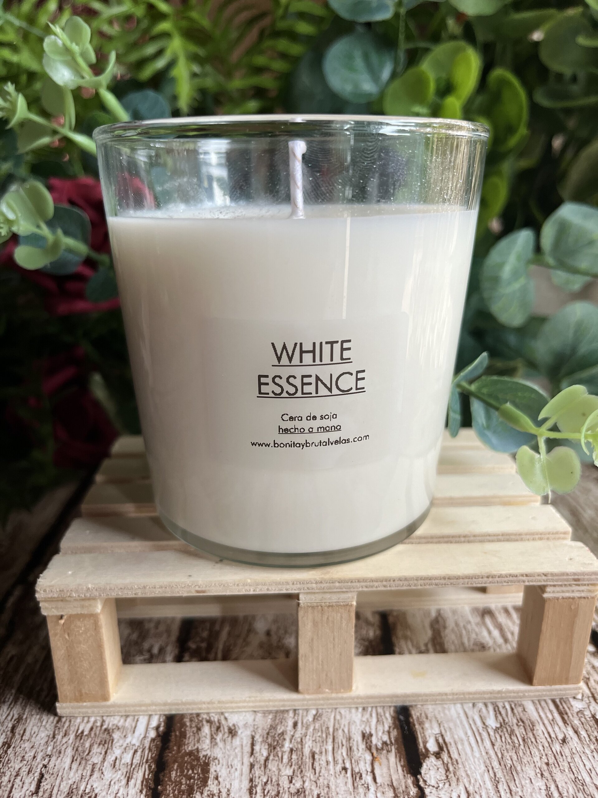 Vela aromática de soja WHITE ESSENCE - 7