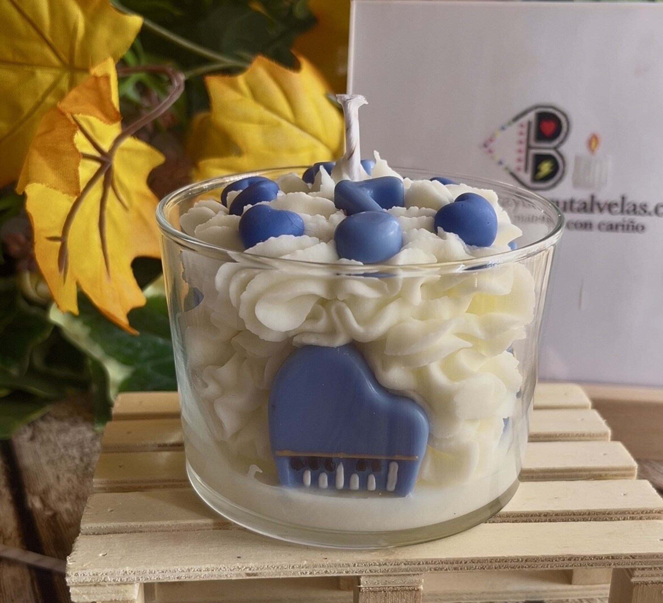 Vela de soja PERSONALIZADA - 25