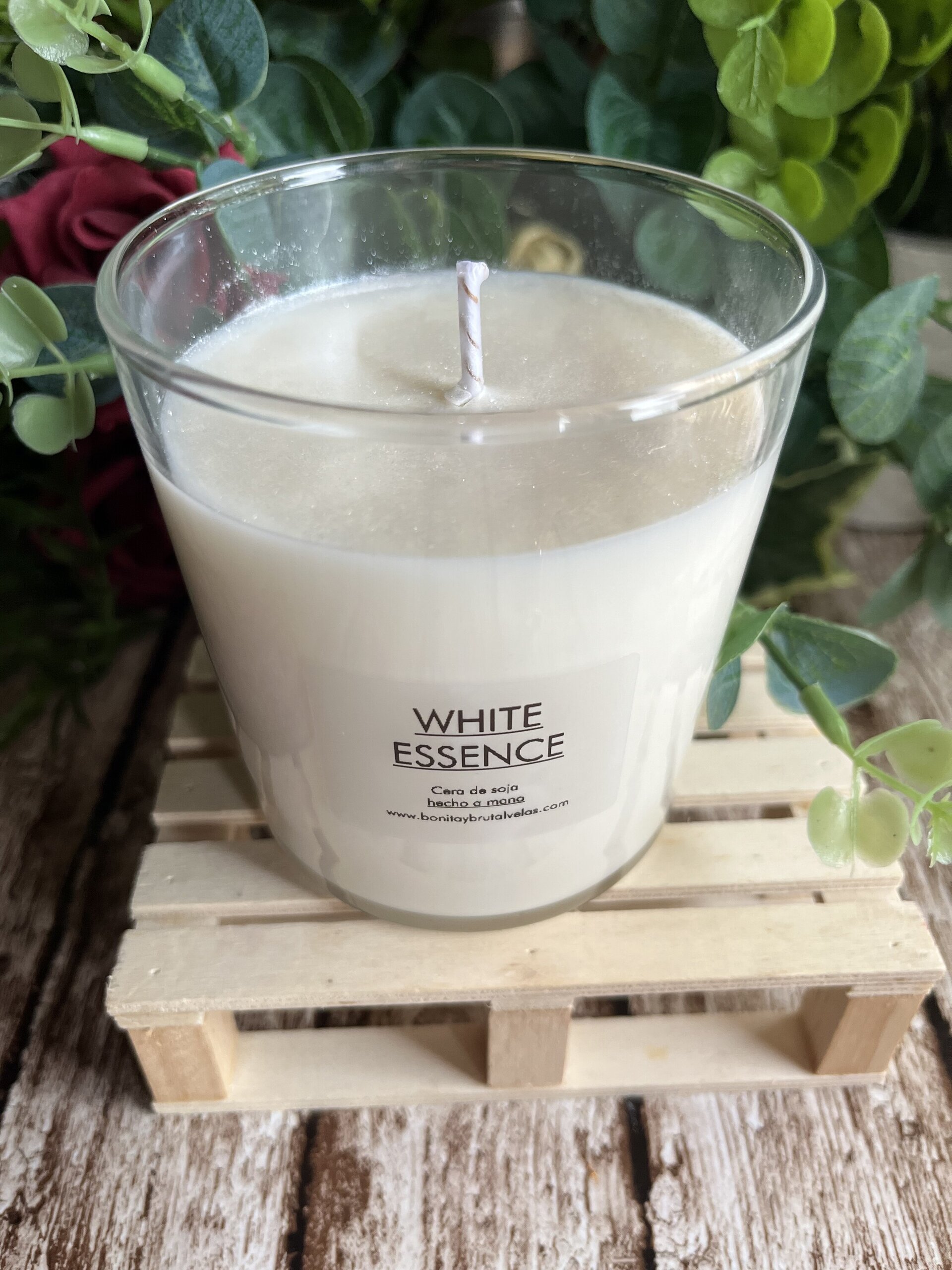 Vela aromática de soja WHITE ESSENCE - 3