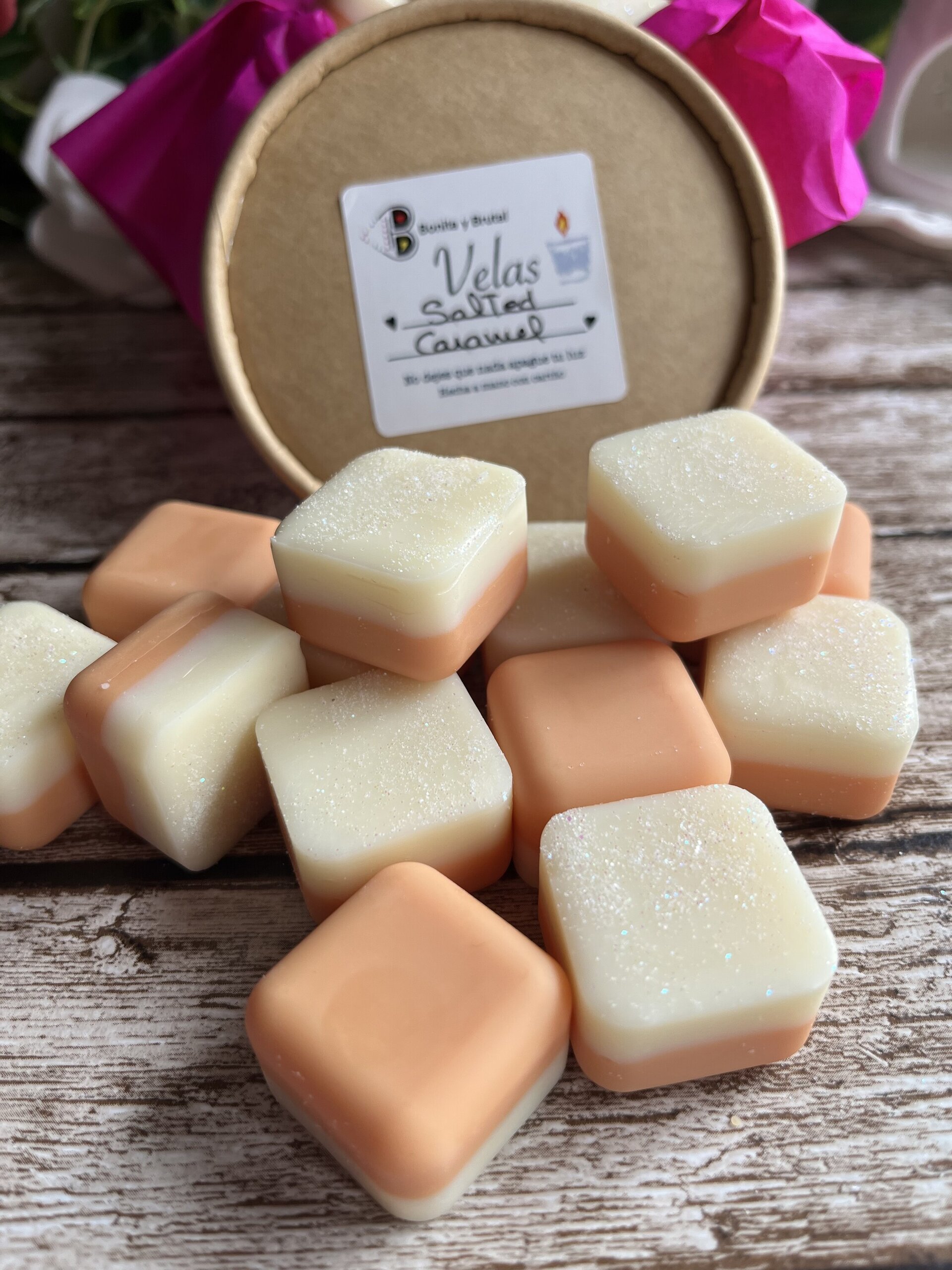 Wax Melts aromáticos Salted Caramel | Bonita y Brutal velas - 1