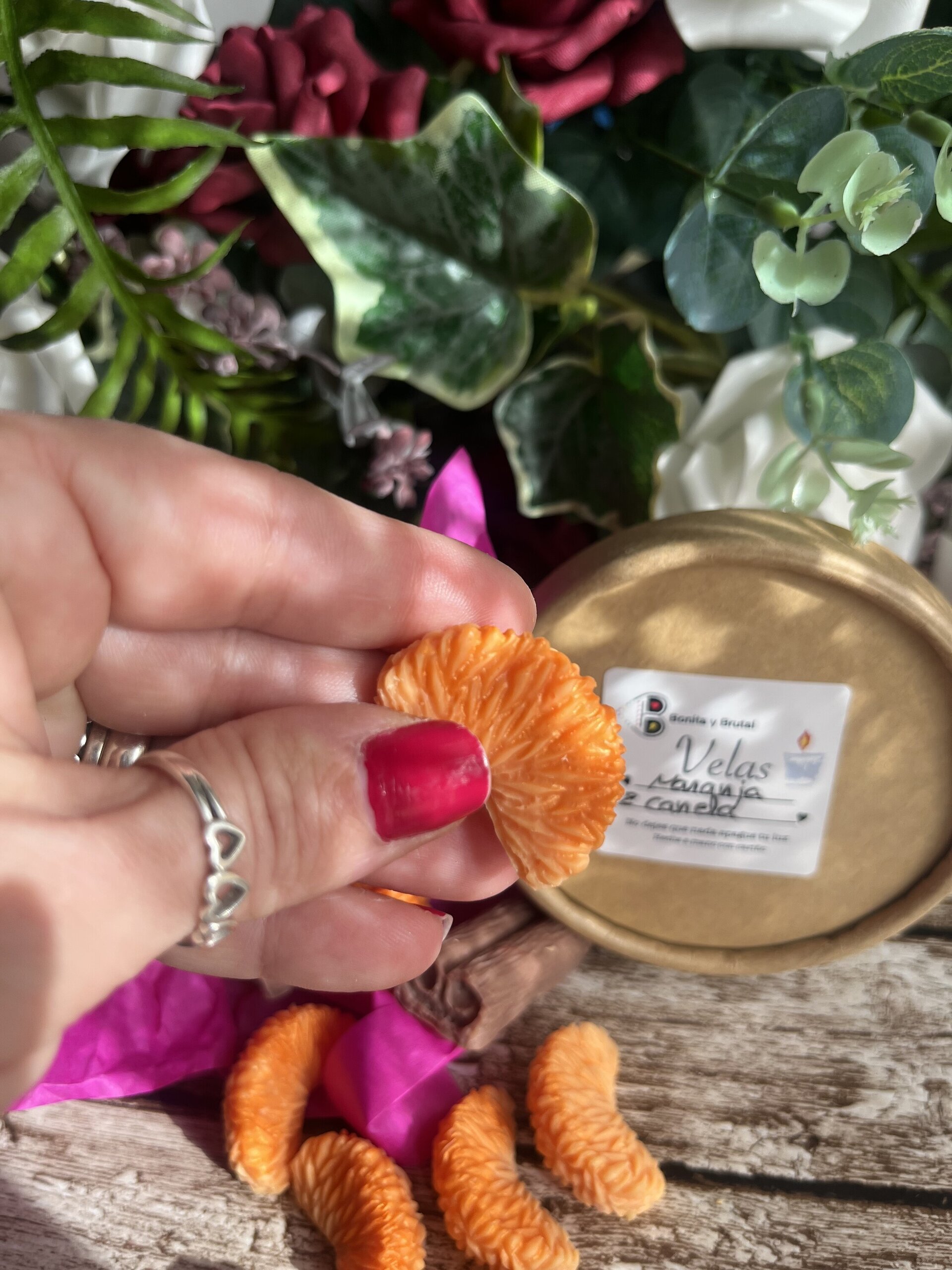 Wax Melts aromáticos Naranja y Canela - 5