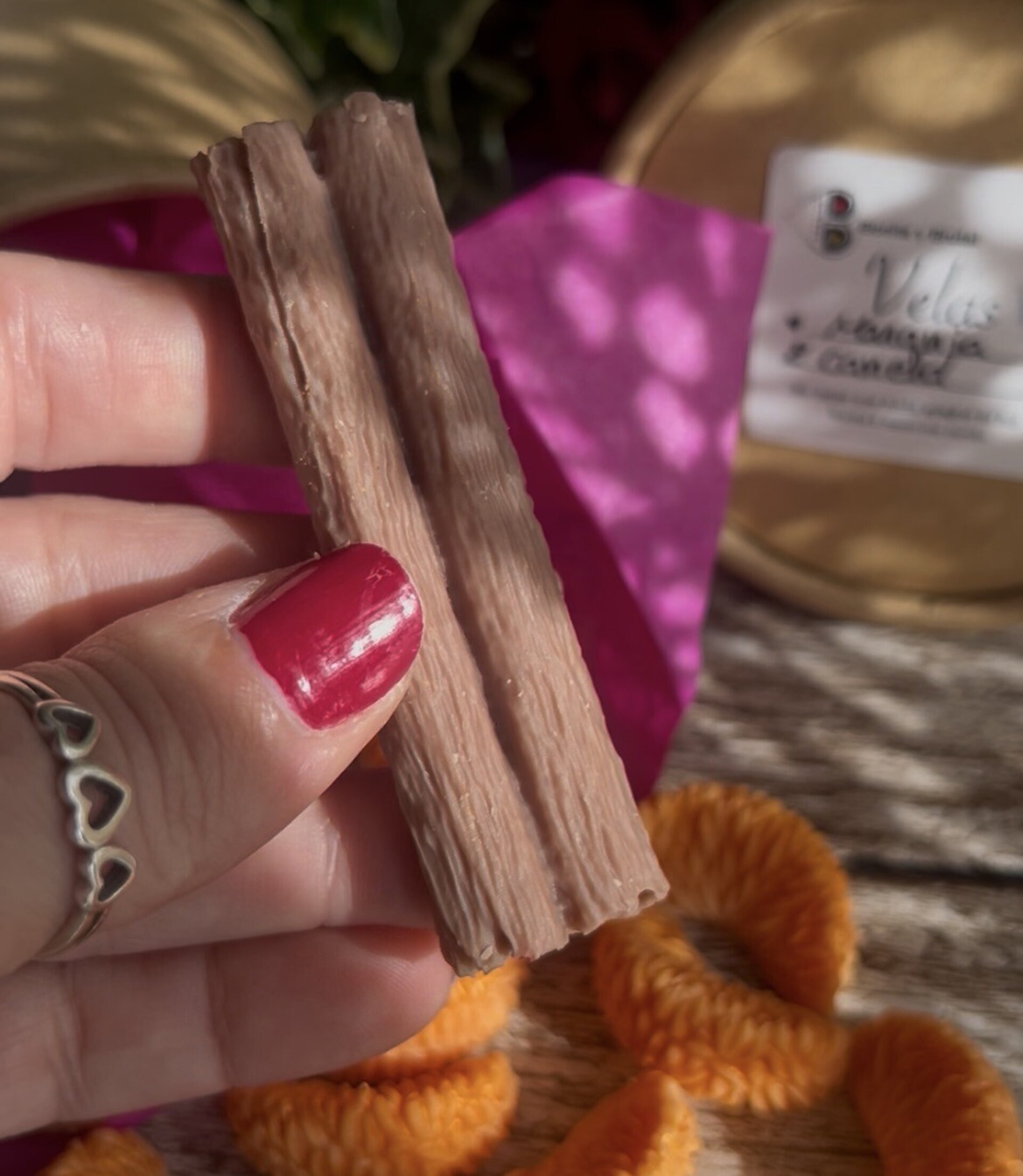 Wax Melts aromáticos Naranja y Canela - 2