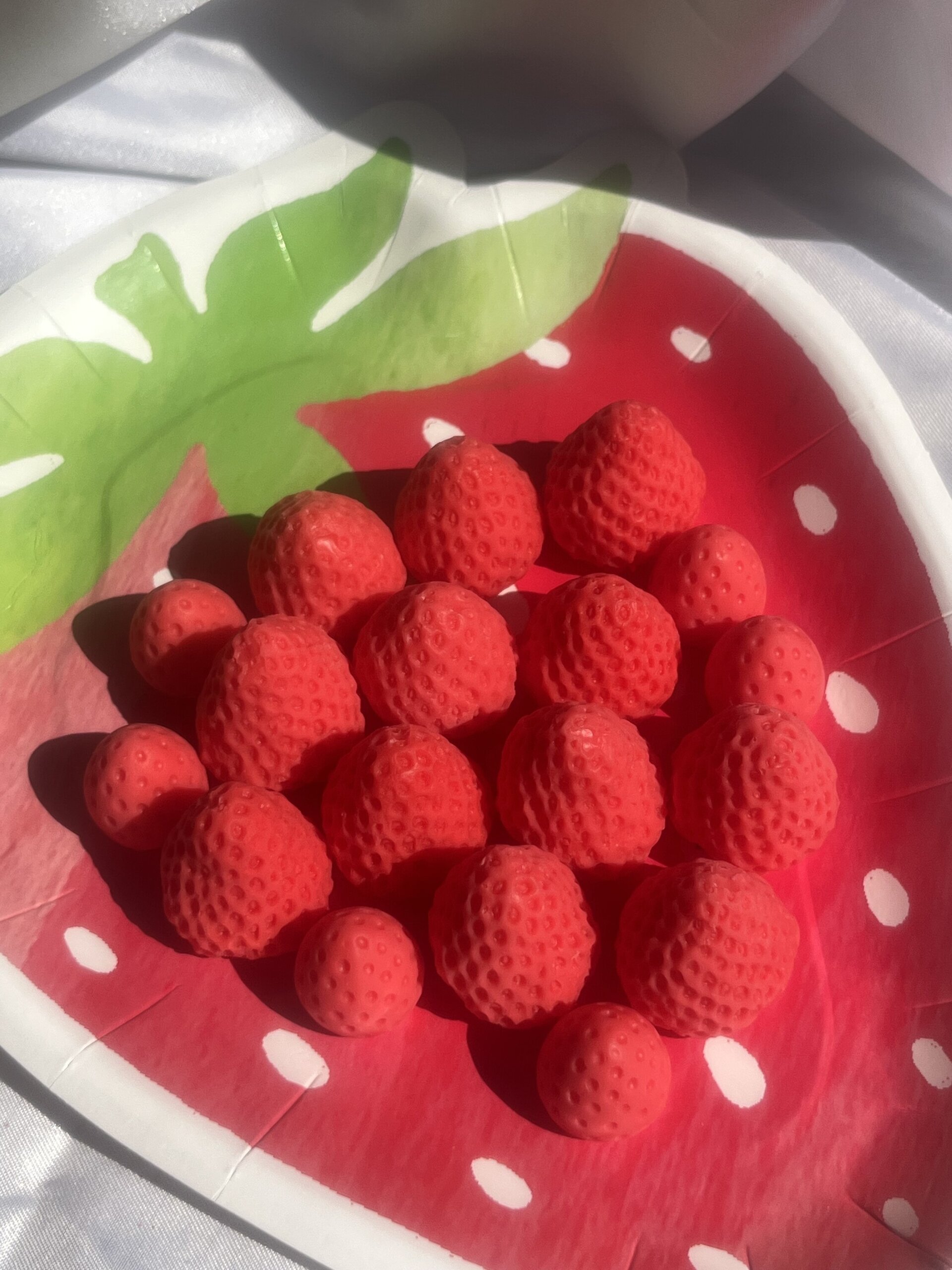 Wax Melt fresas y Nata de cera de soja - 5