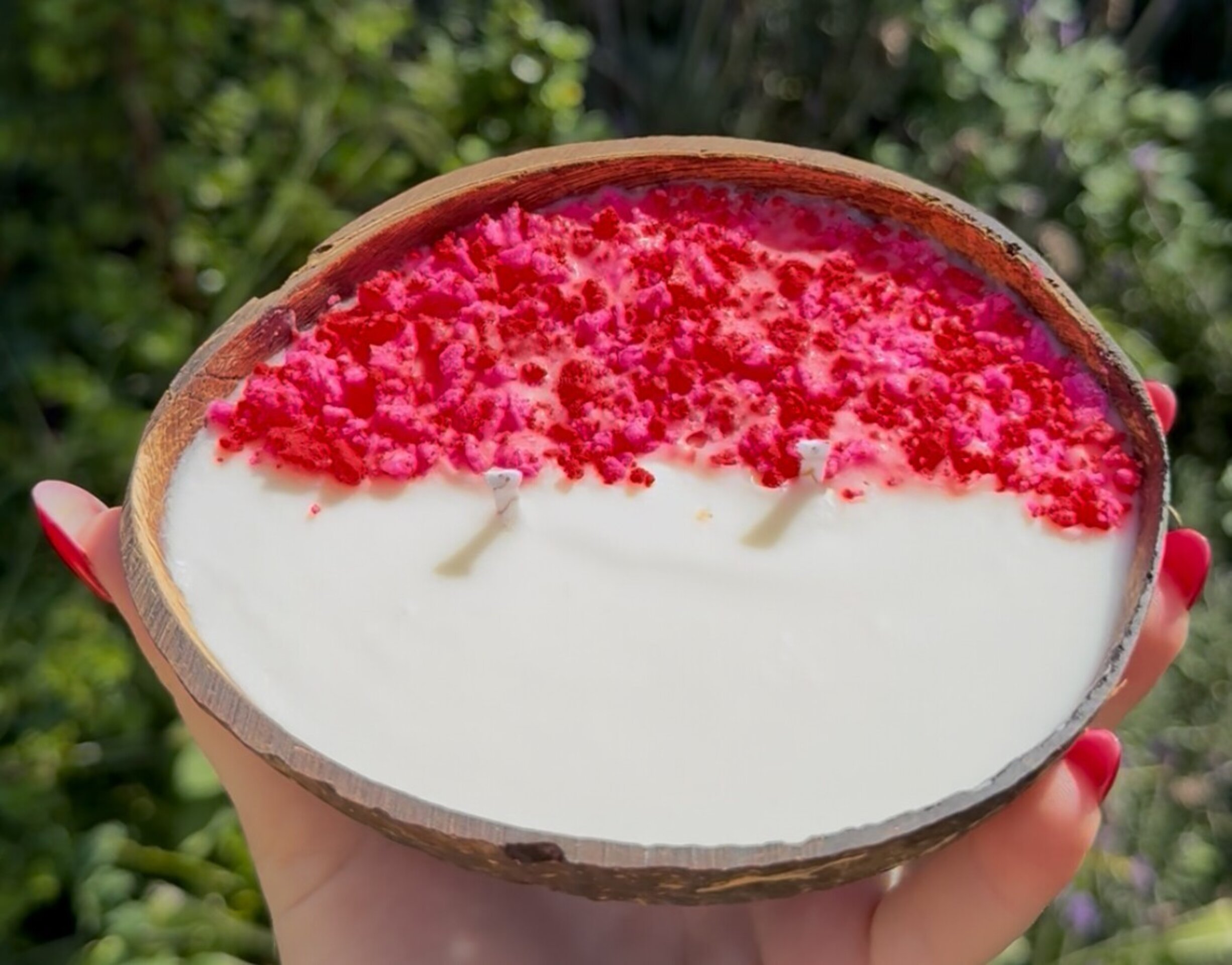Vela de cera de soja aroma COCO - 2