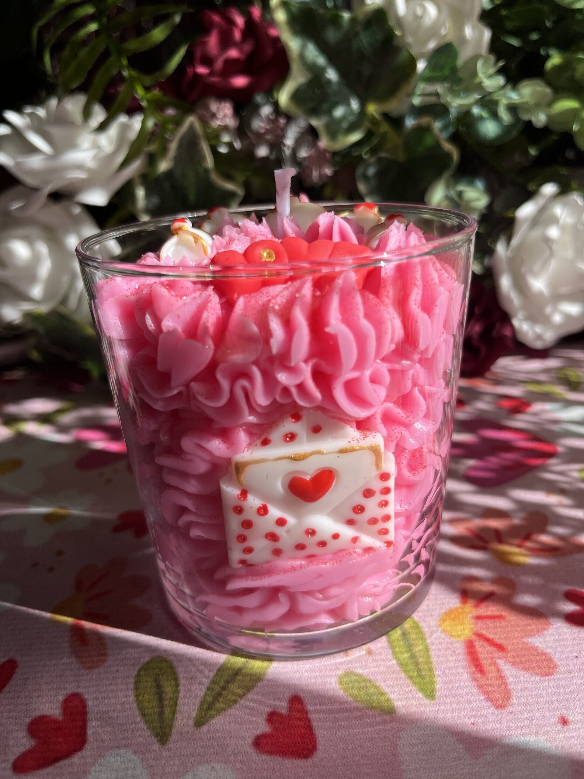 Vela de soja Aromática Cartas de Amor - 5