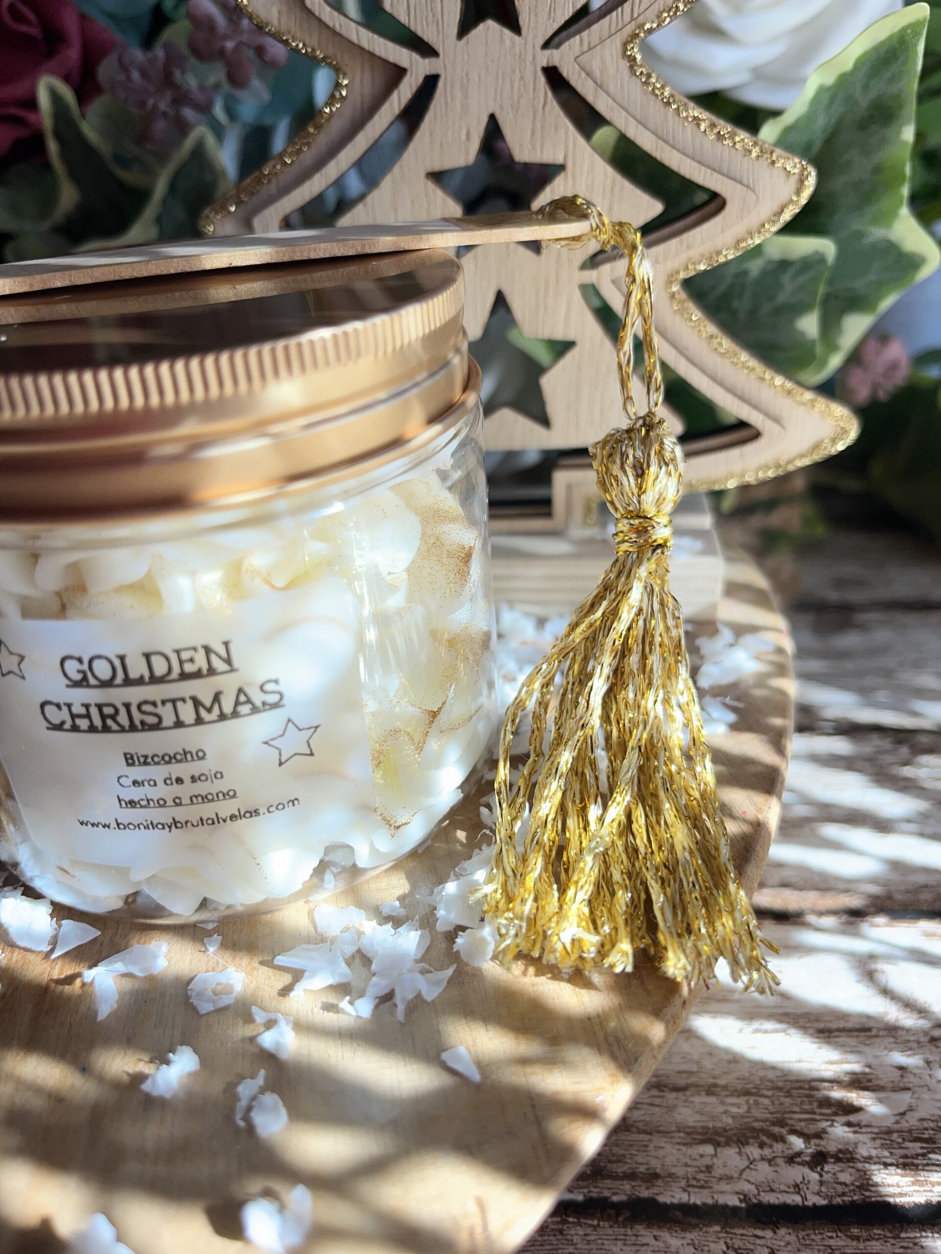 Golden Glow - Wax Melts de Bizcocho Cremoso | Bonita y Brutal Velas - 2