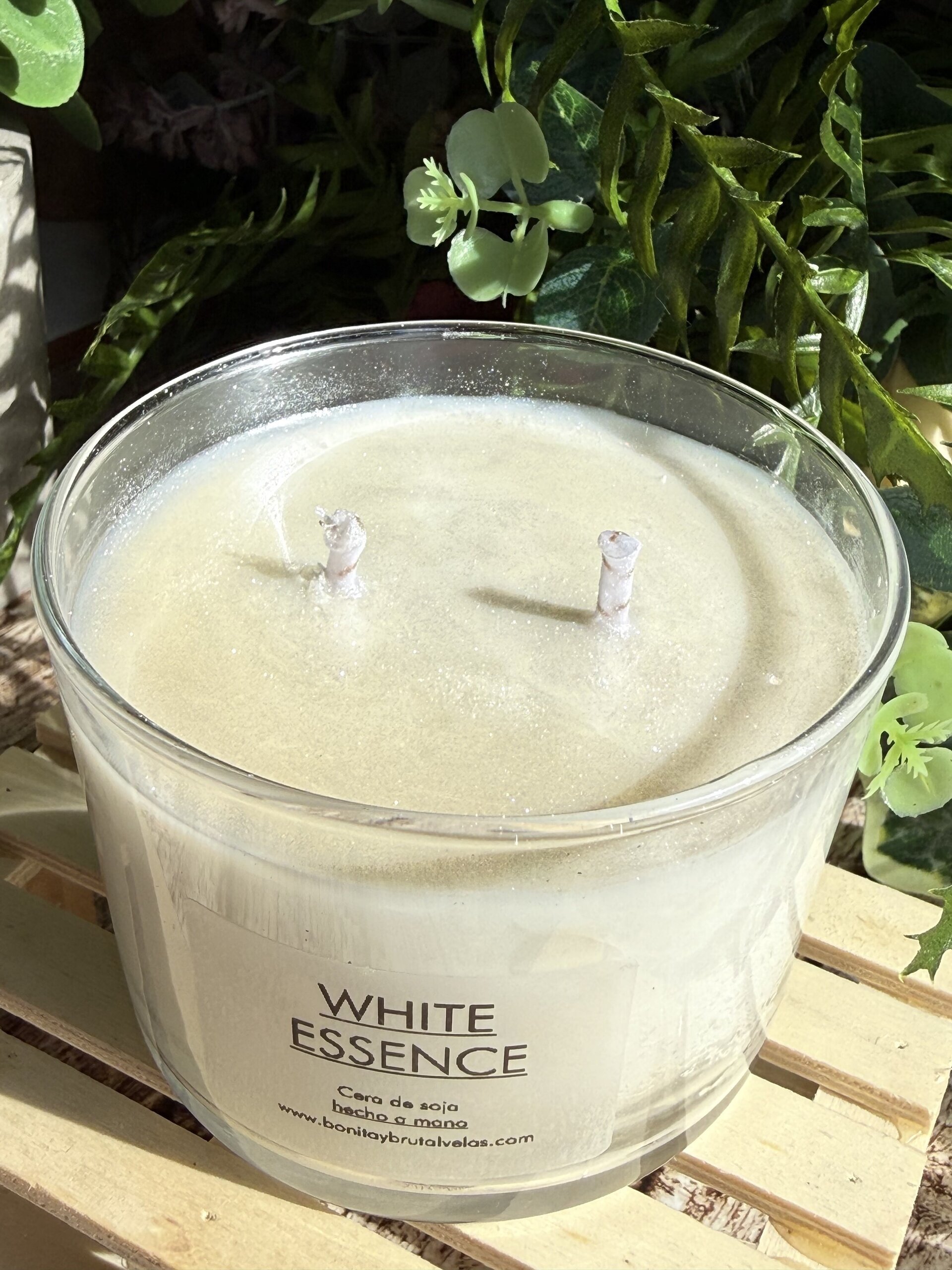 Vela aromática de soja WHITE ESSENCE - 2