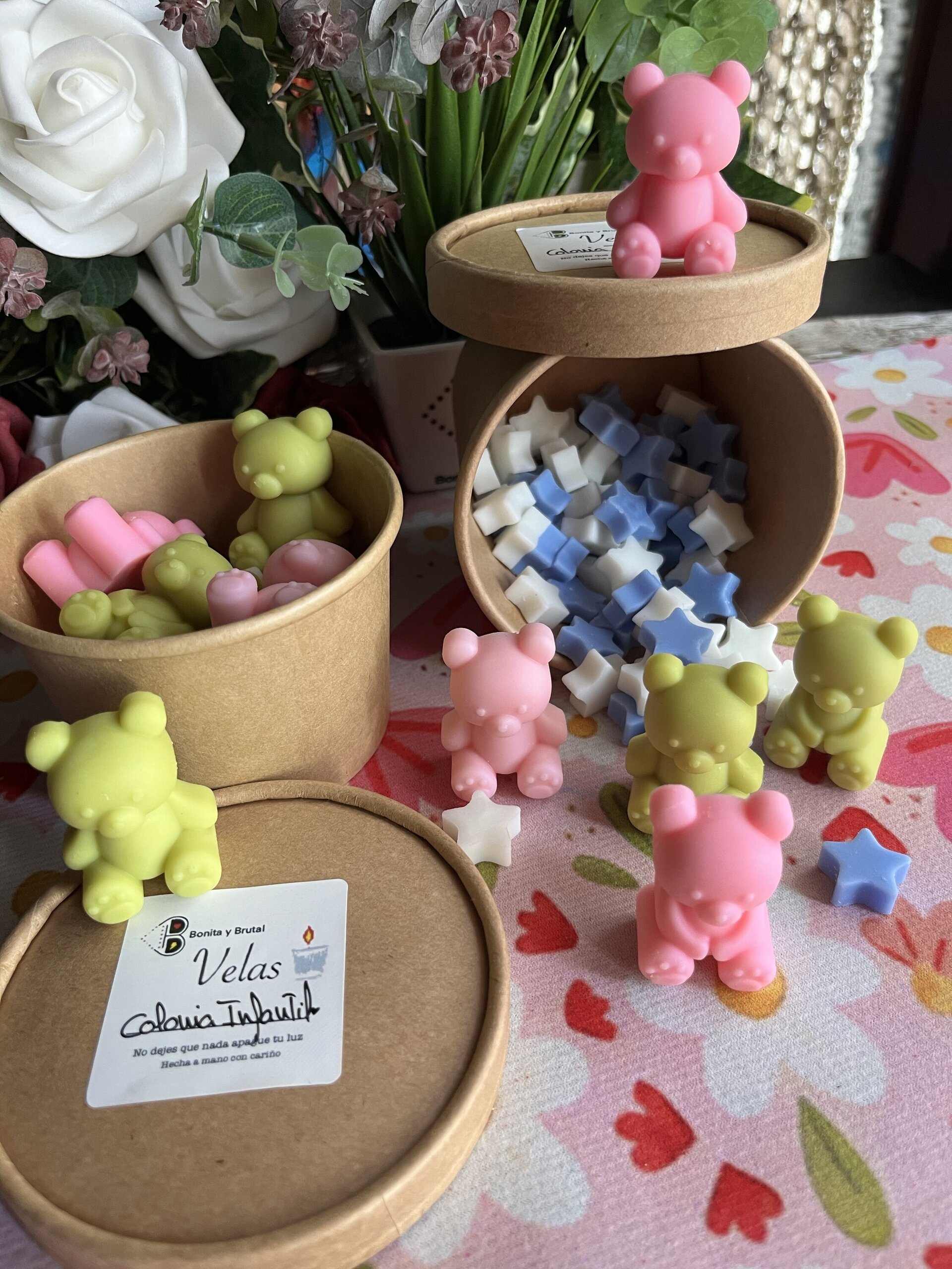 Dulce Inocencia – Wax Melts de Soja Aroma Colonia Infantil - 4