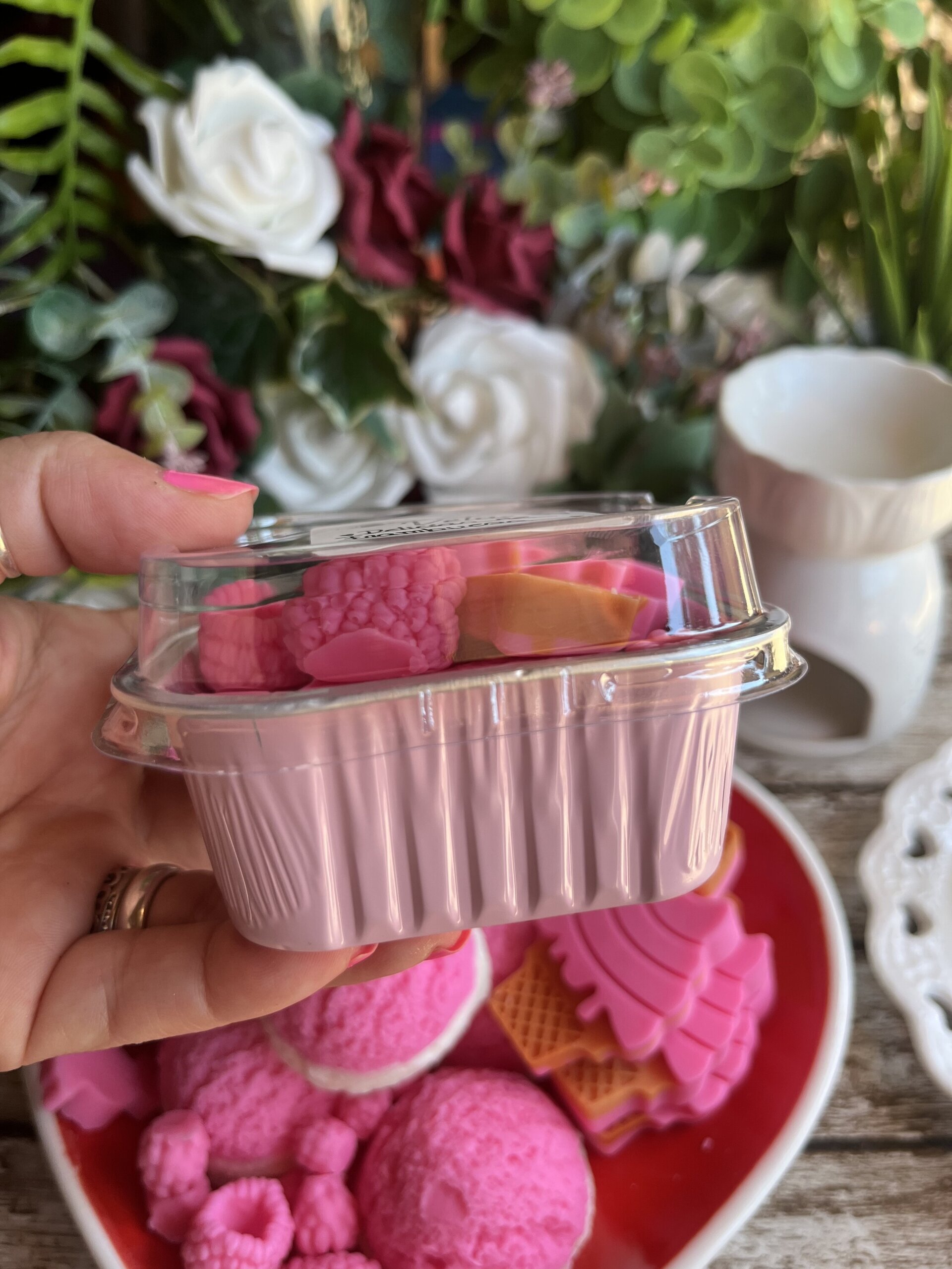 Wax Melts Delicias de Frambuesa – El aroma más dulce y divertido - 7