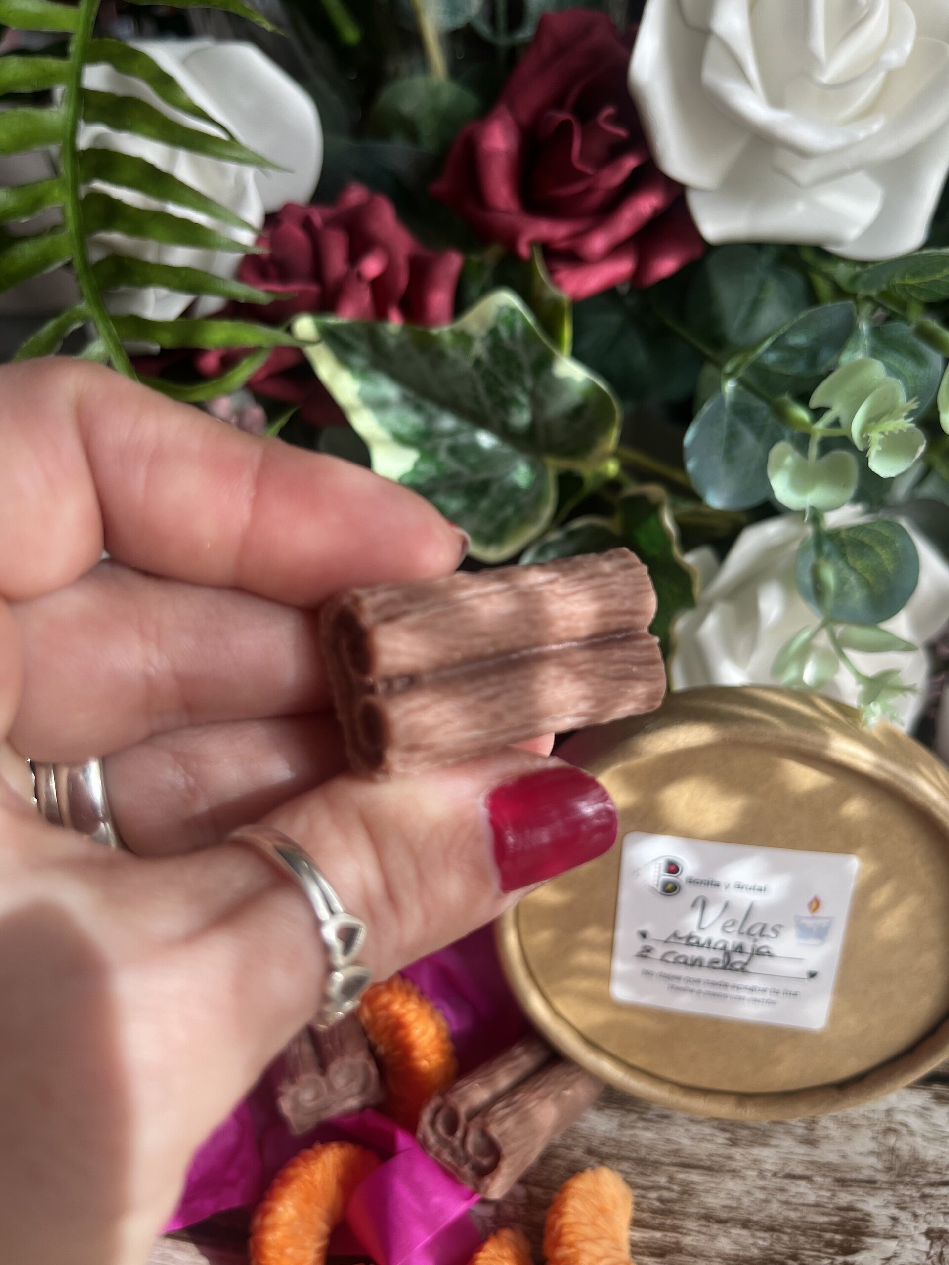 Wax Melts aromáticos Naranja y Canela - 4