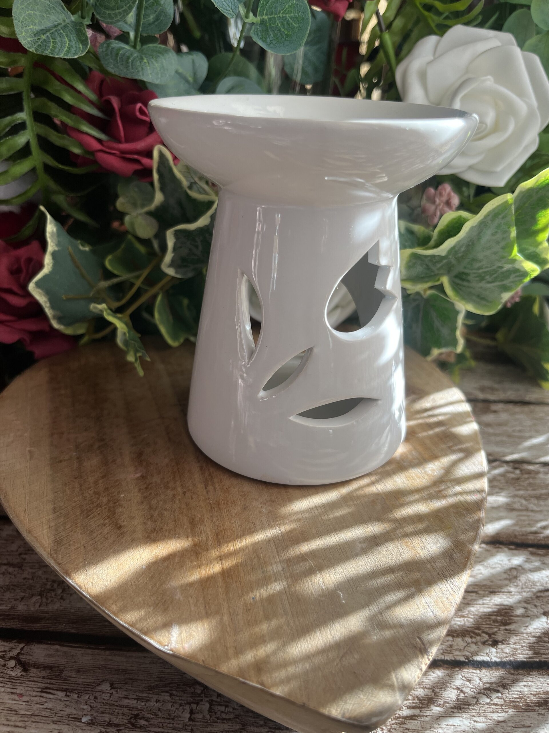 Quemador Cerámica Blanco - 6