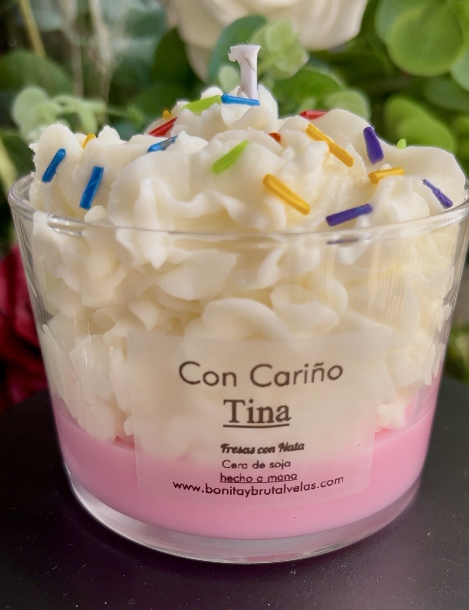 Vela de soja PERSONALIZADA - 15