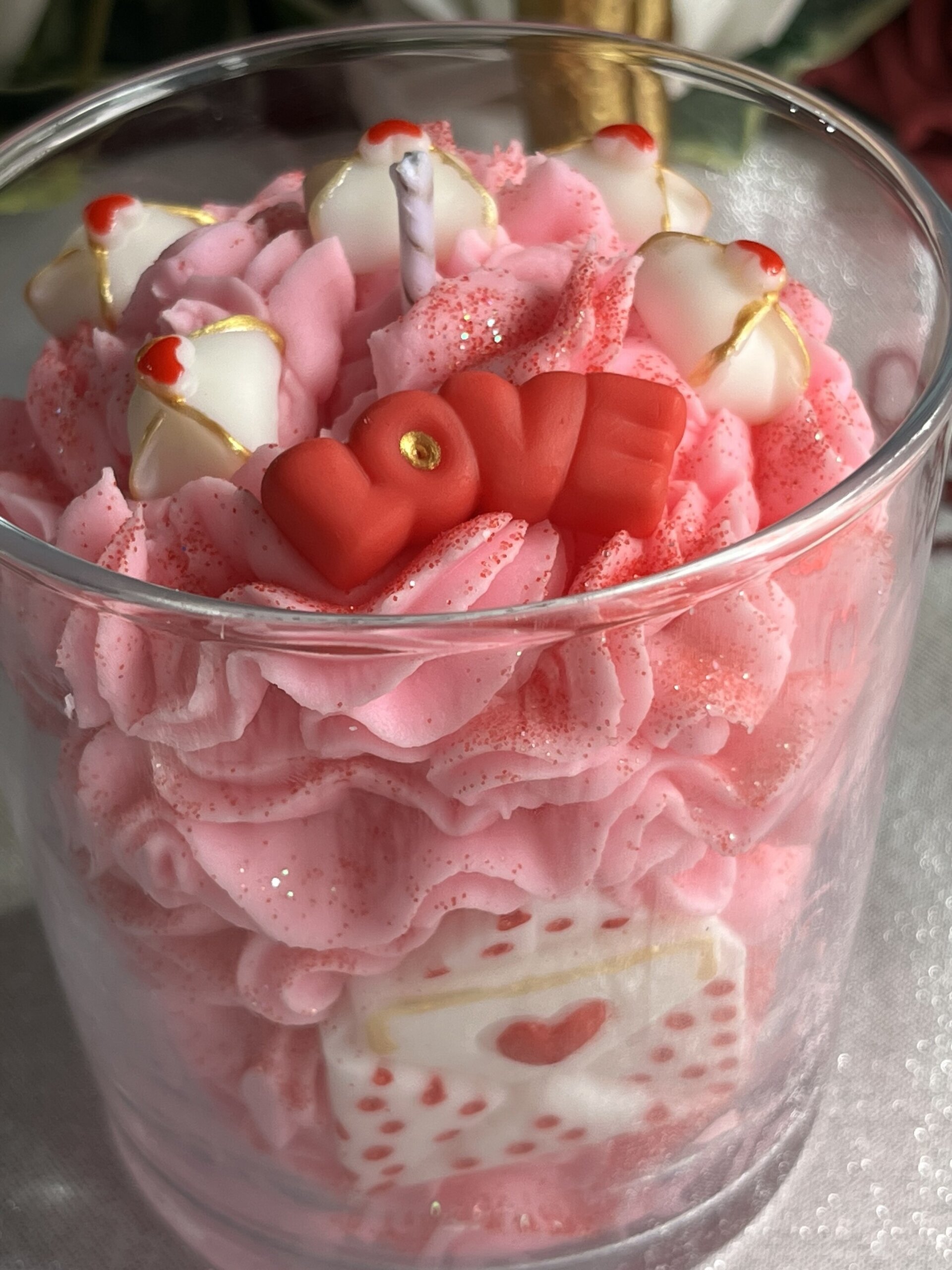 Vela de soja Aromática Cartas de Amor - 3